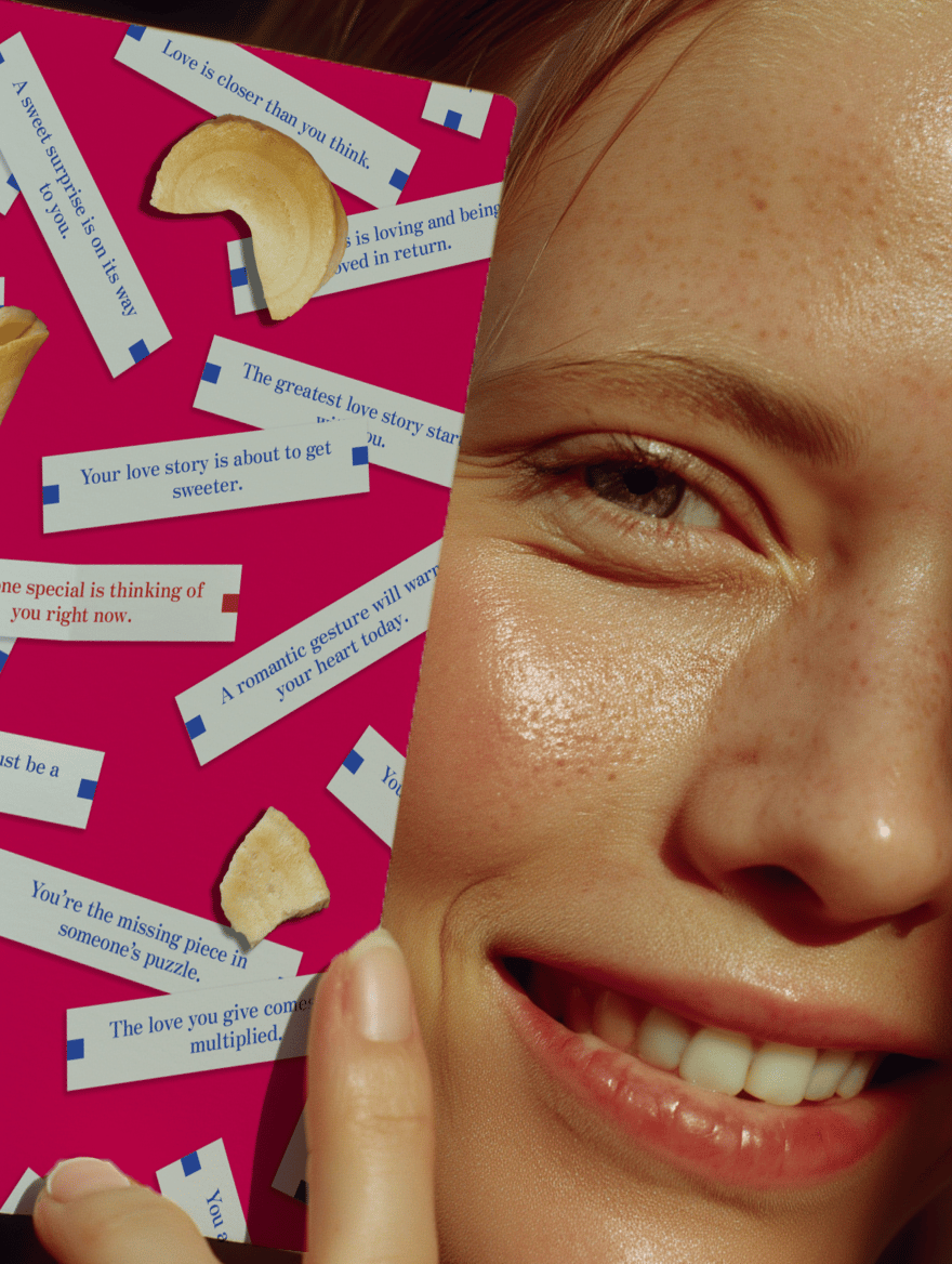 Fortune Cookie Love Notes Card mockup 6