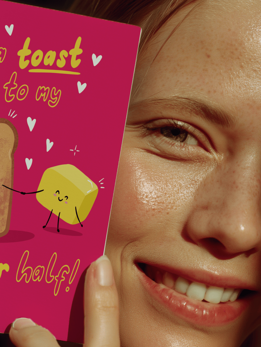 Toast to My Butter Half mockup 4