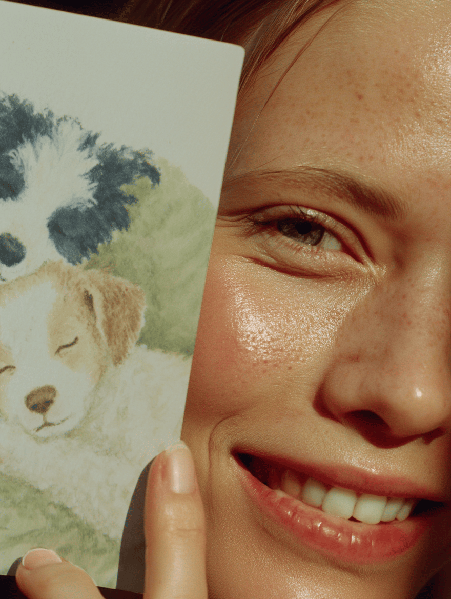 two dogs napping mockup 6