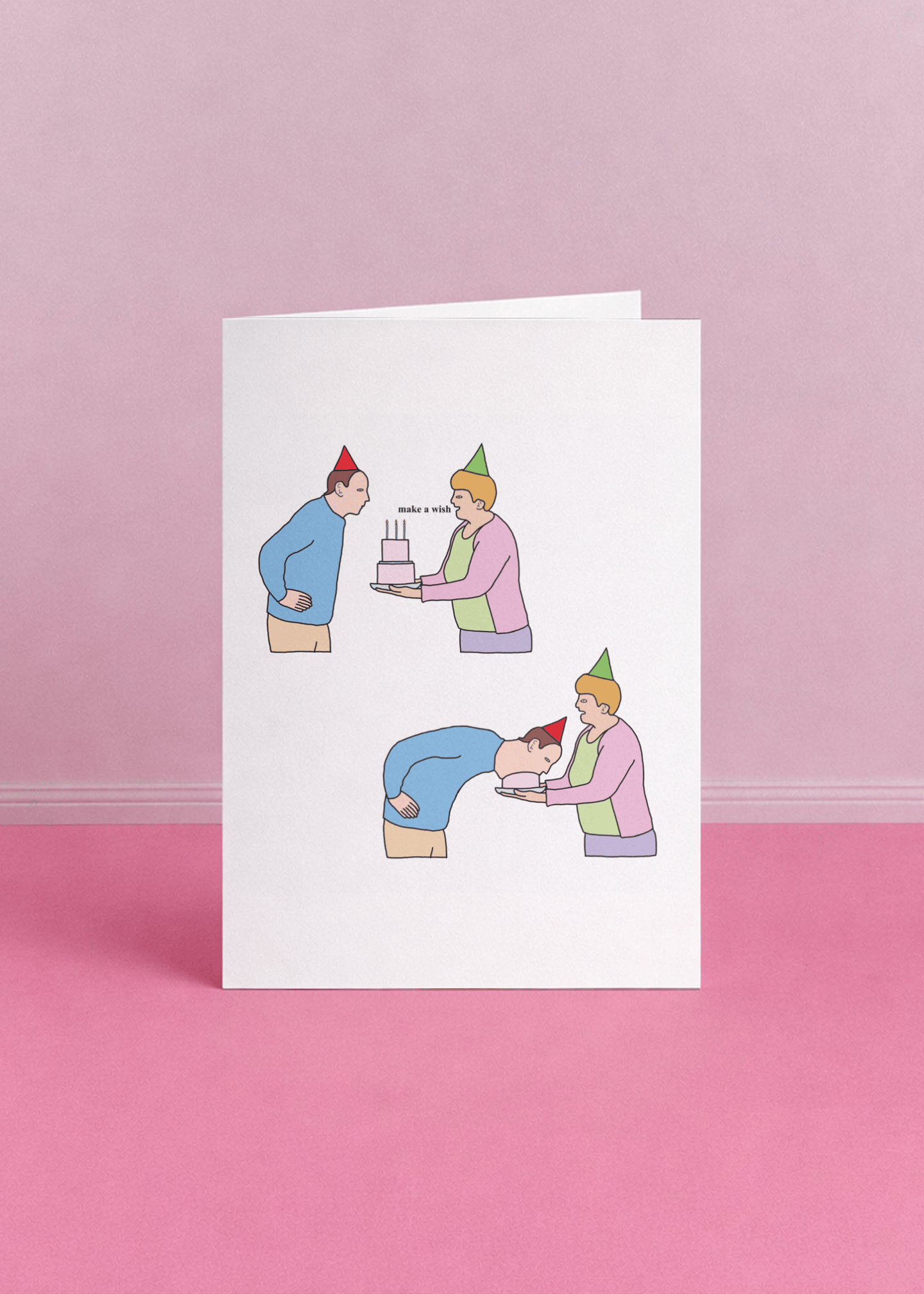 Wish Birthday Card mockup 5