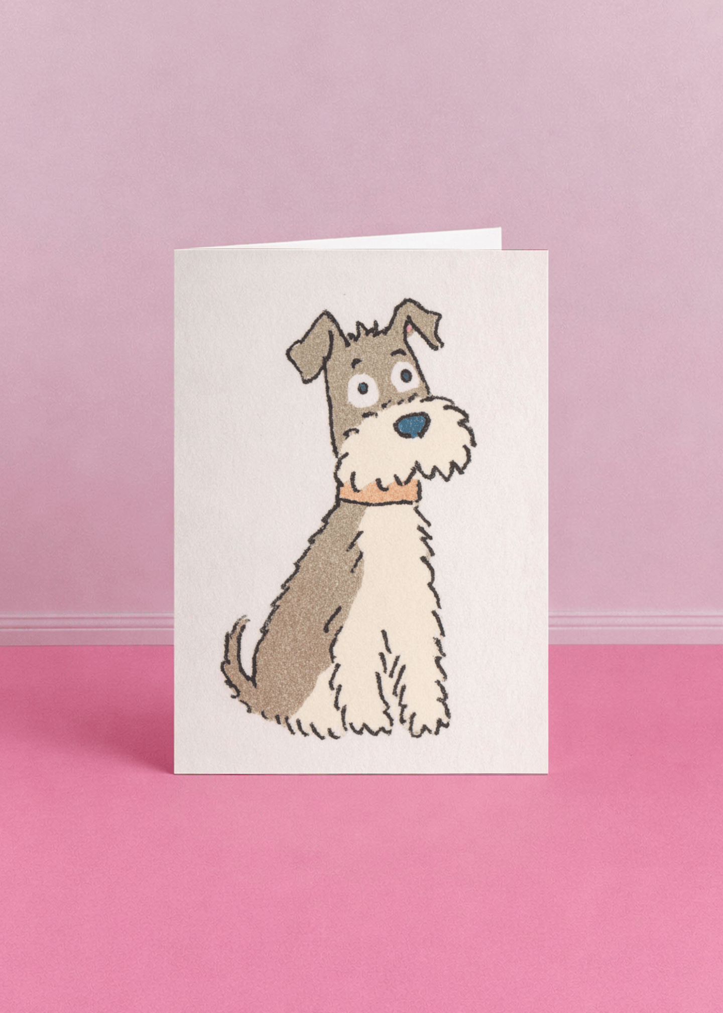 schnauzer sitting politely mockup 5