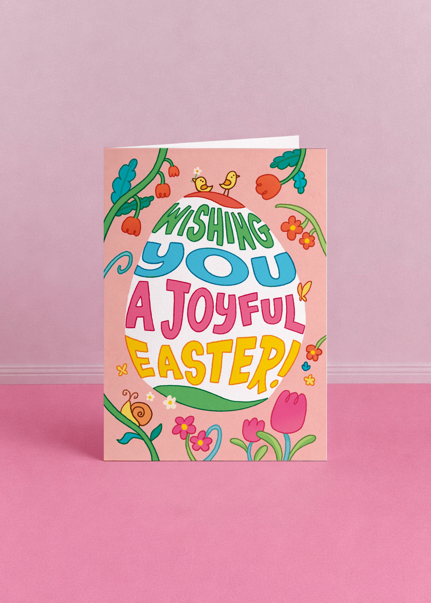 Wishing you a joyful easter mockup 5