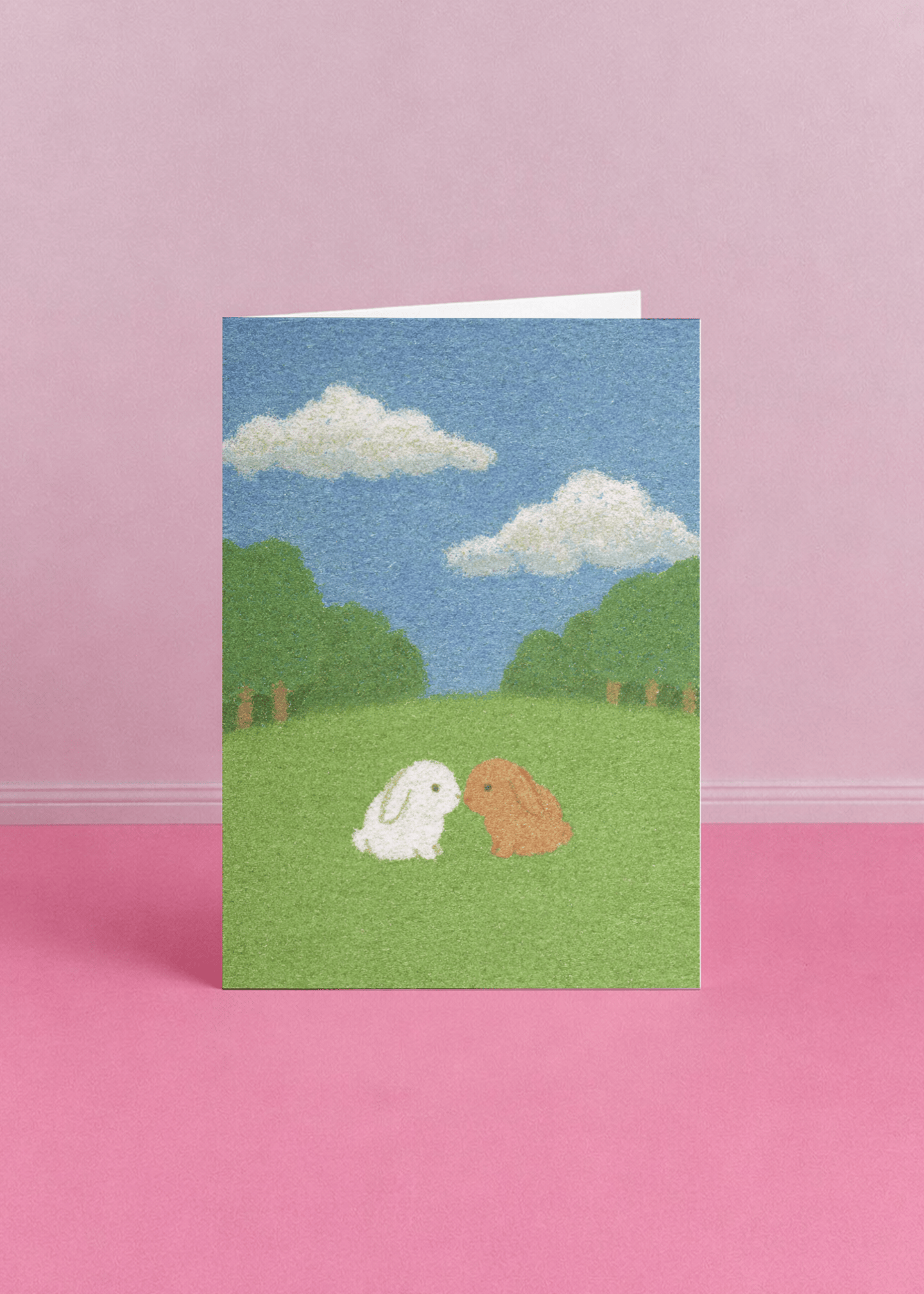 kissing bunnies mockup 5