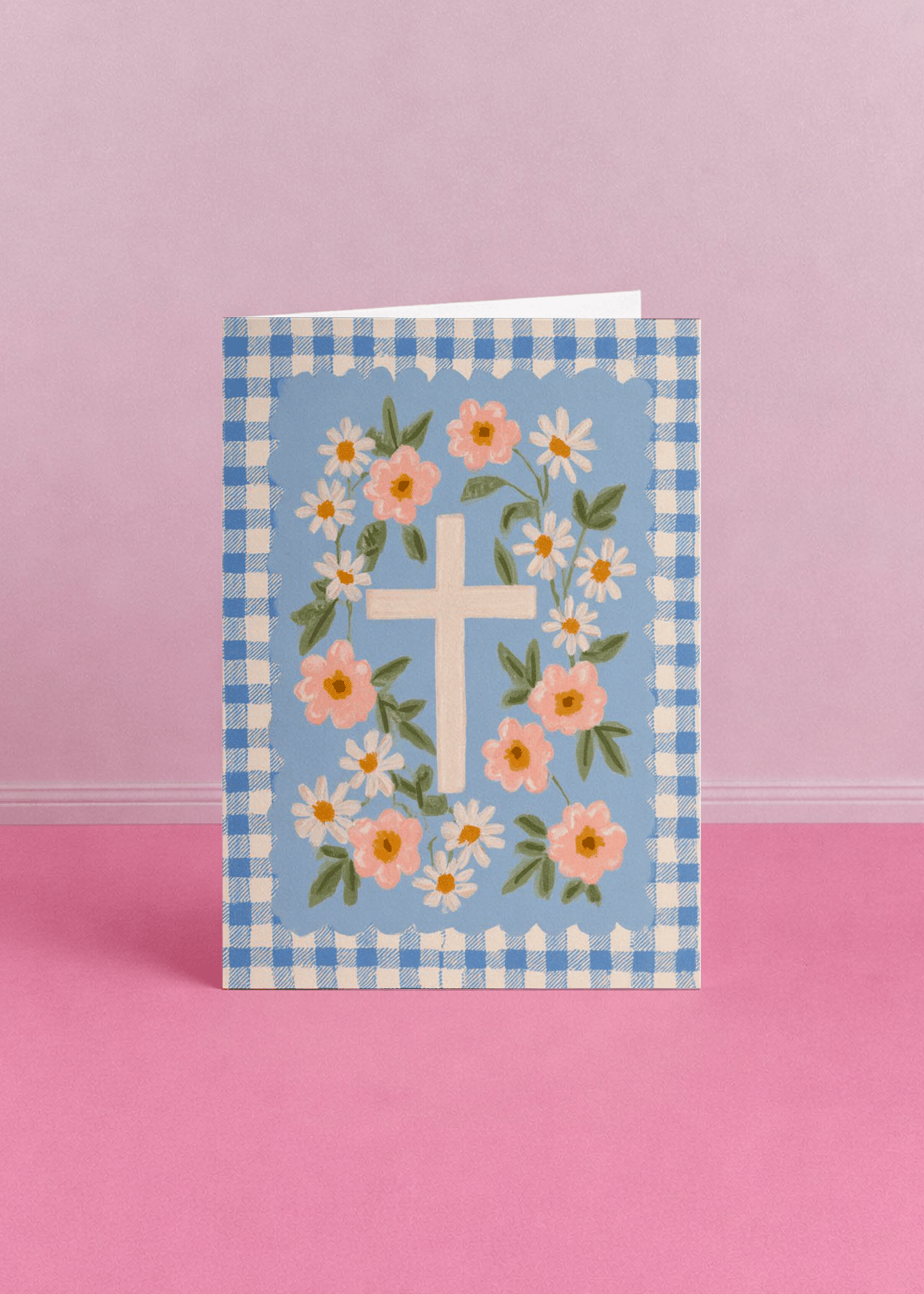 Floral cross mockup 5