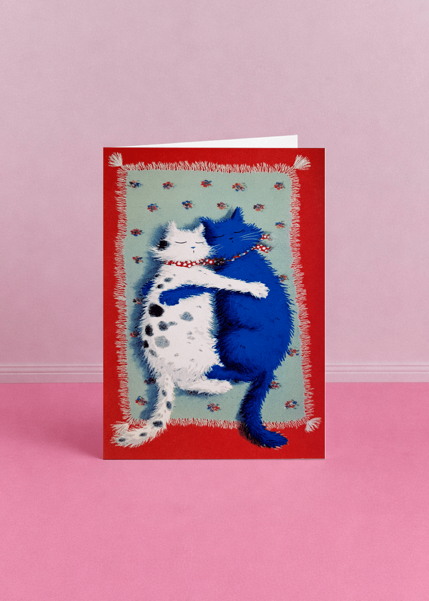 Cozy Cat Cuddles Card mockup 5