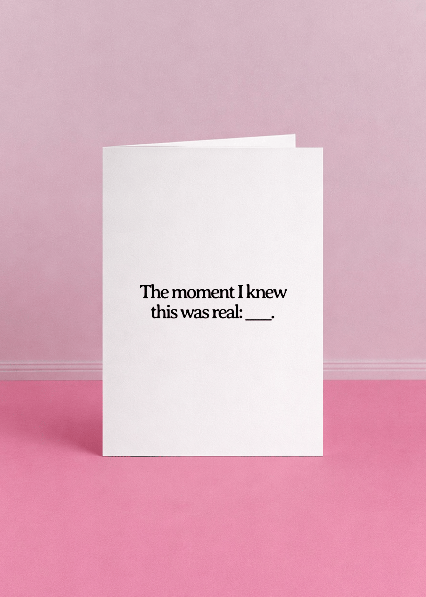 When I Knew It Was Real mockup 5