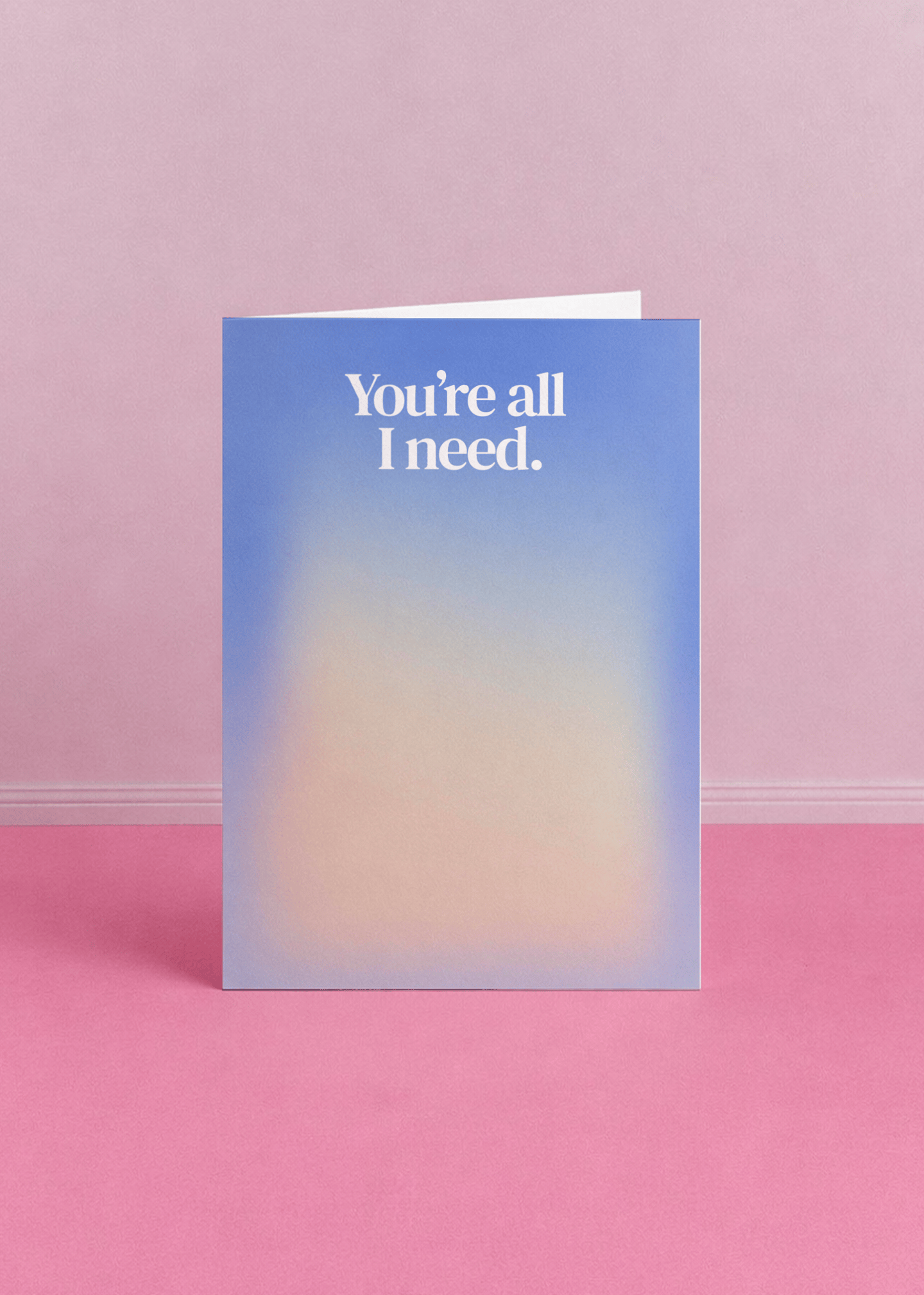 You're All I Need mockup 5