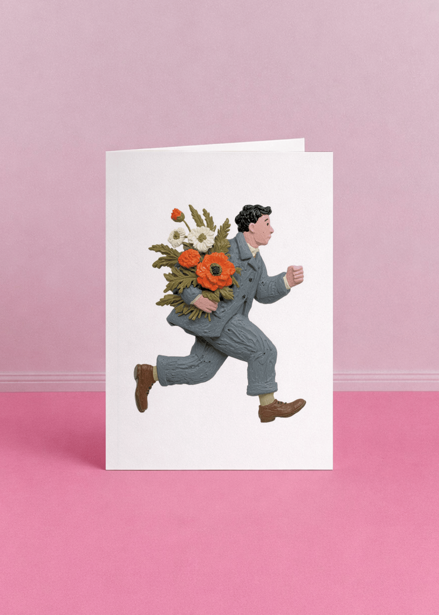 Hurrying with Blooms Card mockup 5