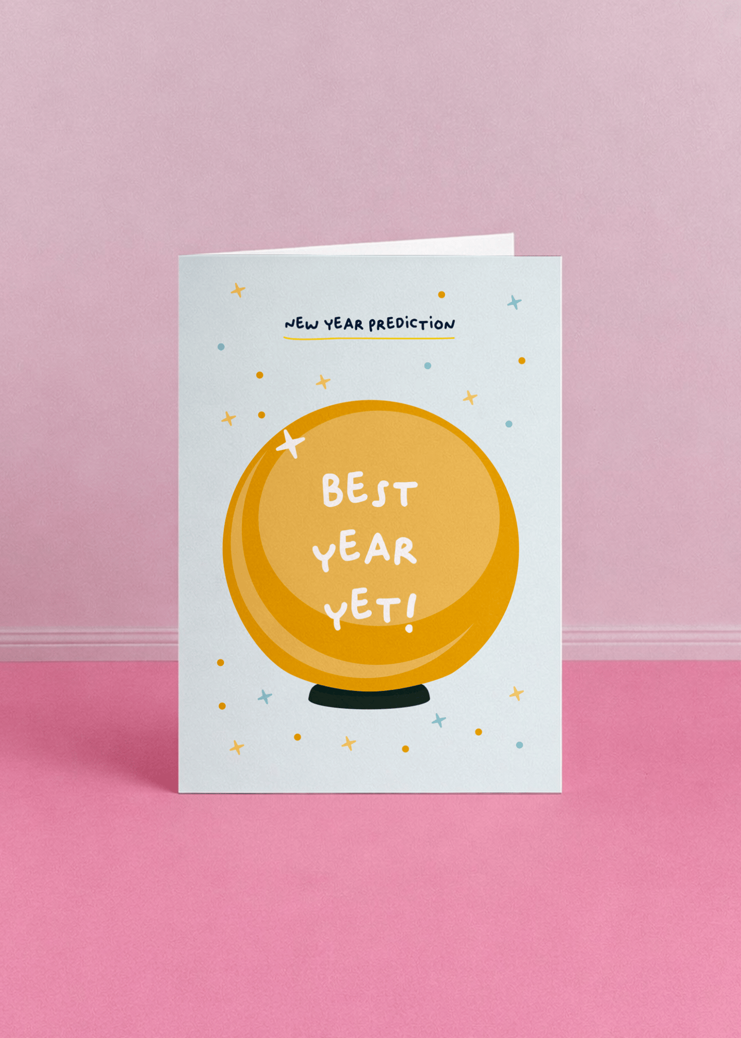 Crystal Ball New Year Wishes mockup 5