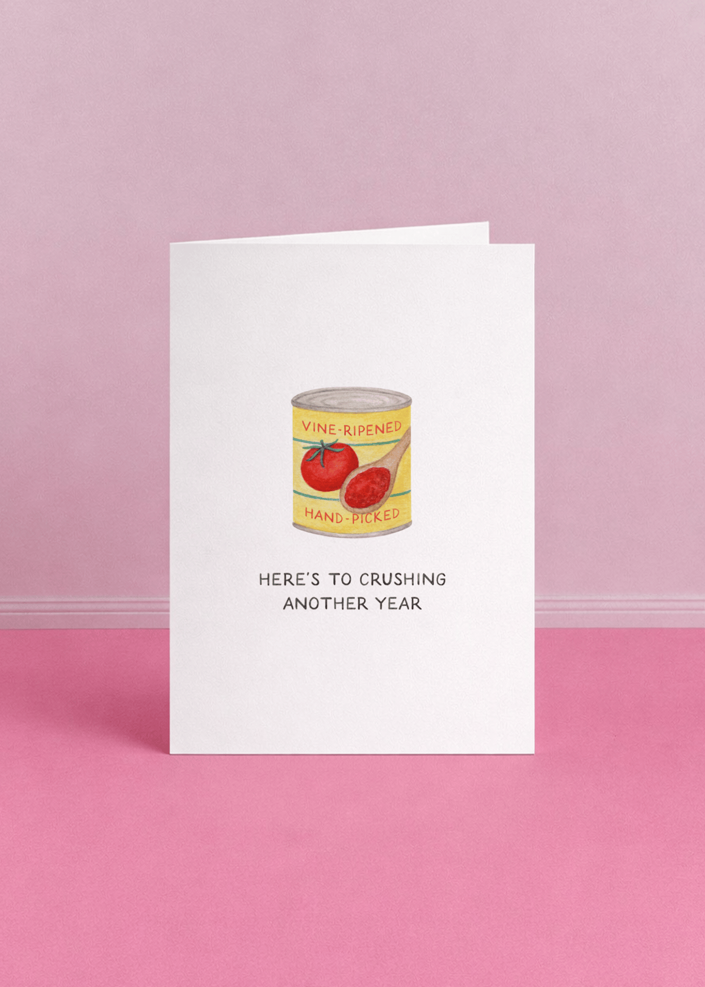 Crushing Another Year Card mockup 5