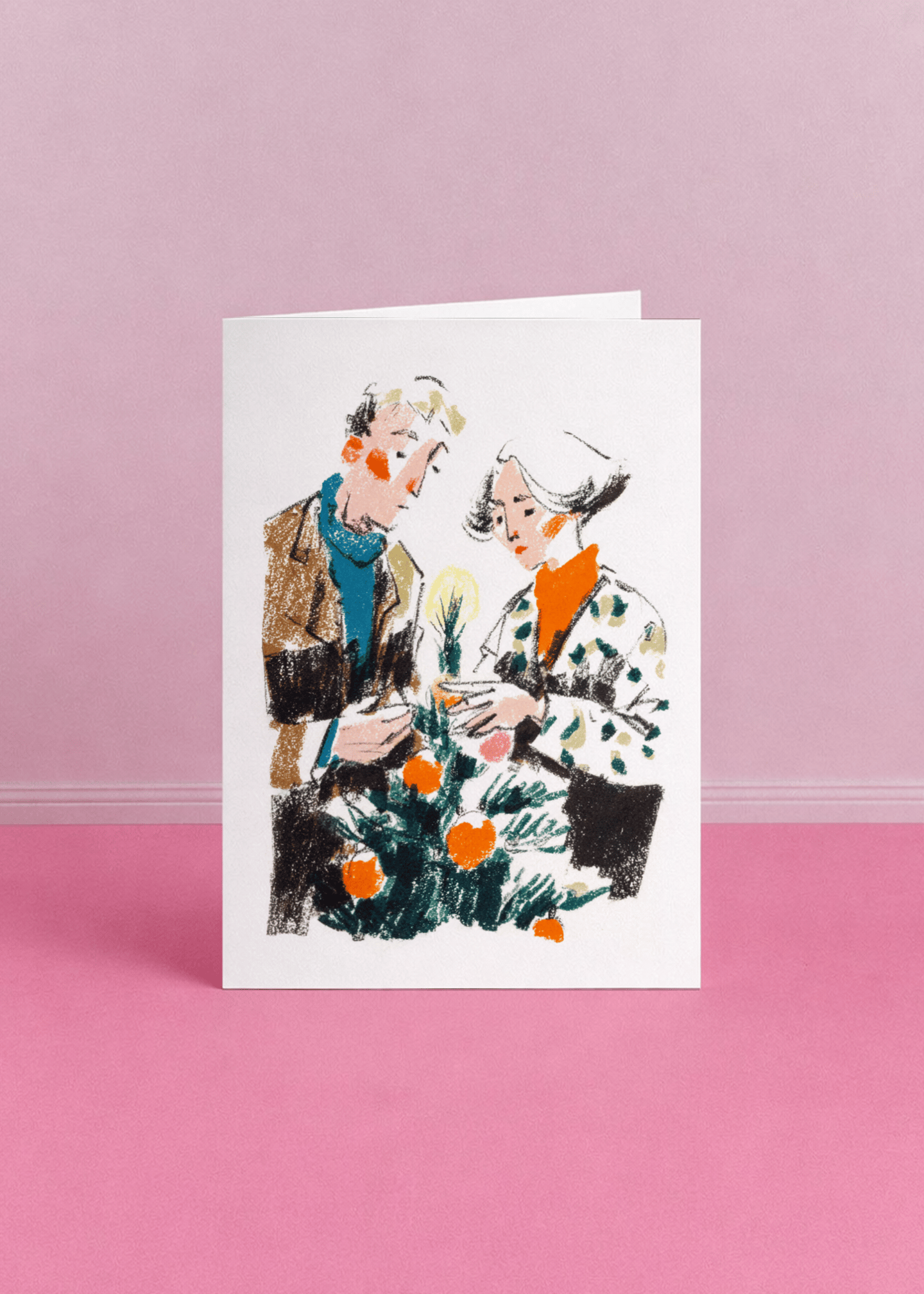 Cozy Holiday Moments Card mockup 5