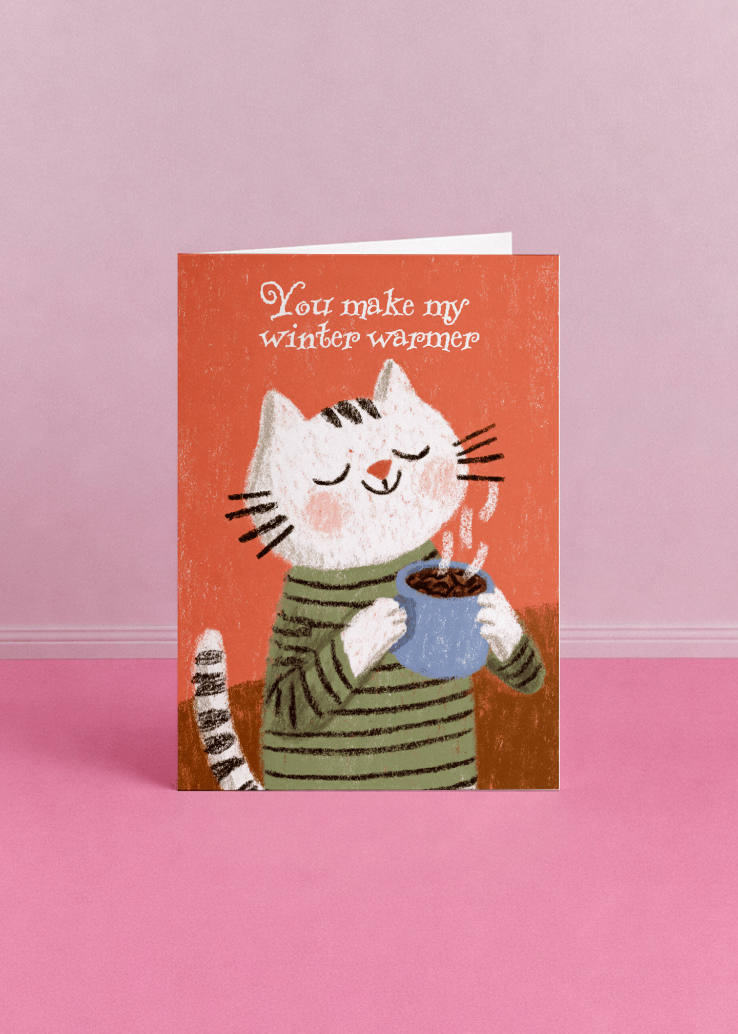 Cozy Cat Winter Wishes mockup 5