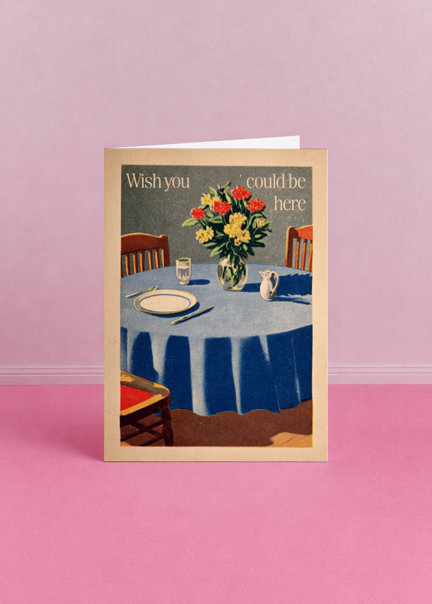 Wish You Were Here Card mockup 4