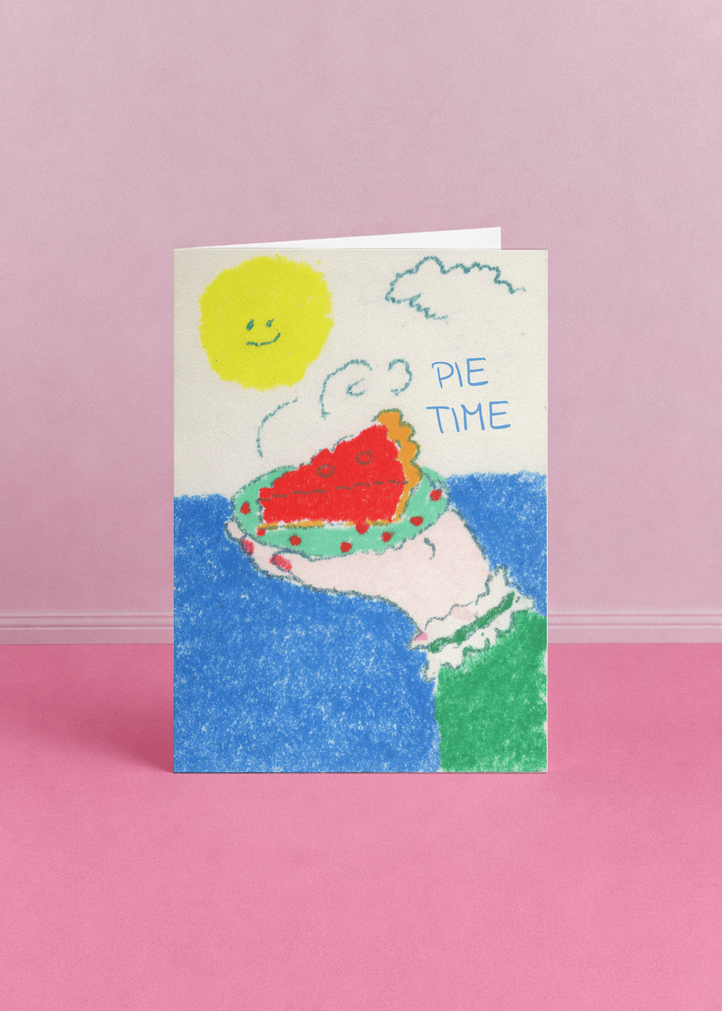 Sunny Slice Cheer Card mockup 5
