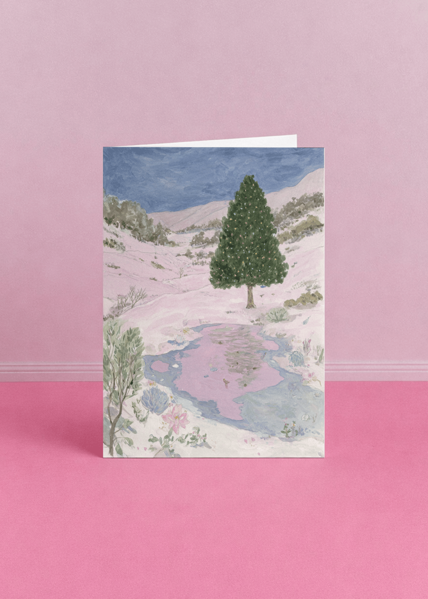 Peaceful Winter Wonderland mockup 5