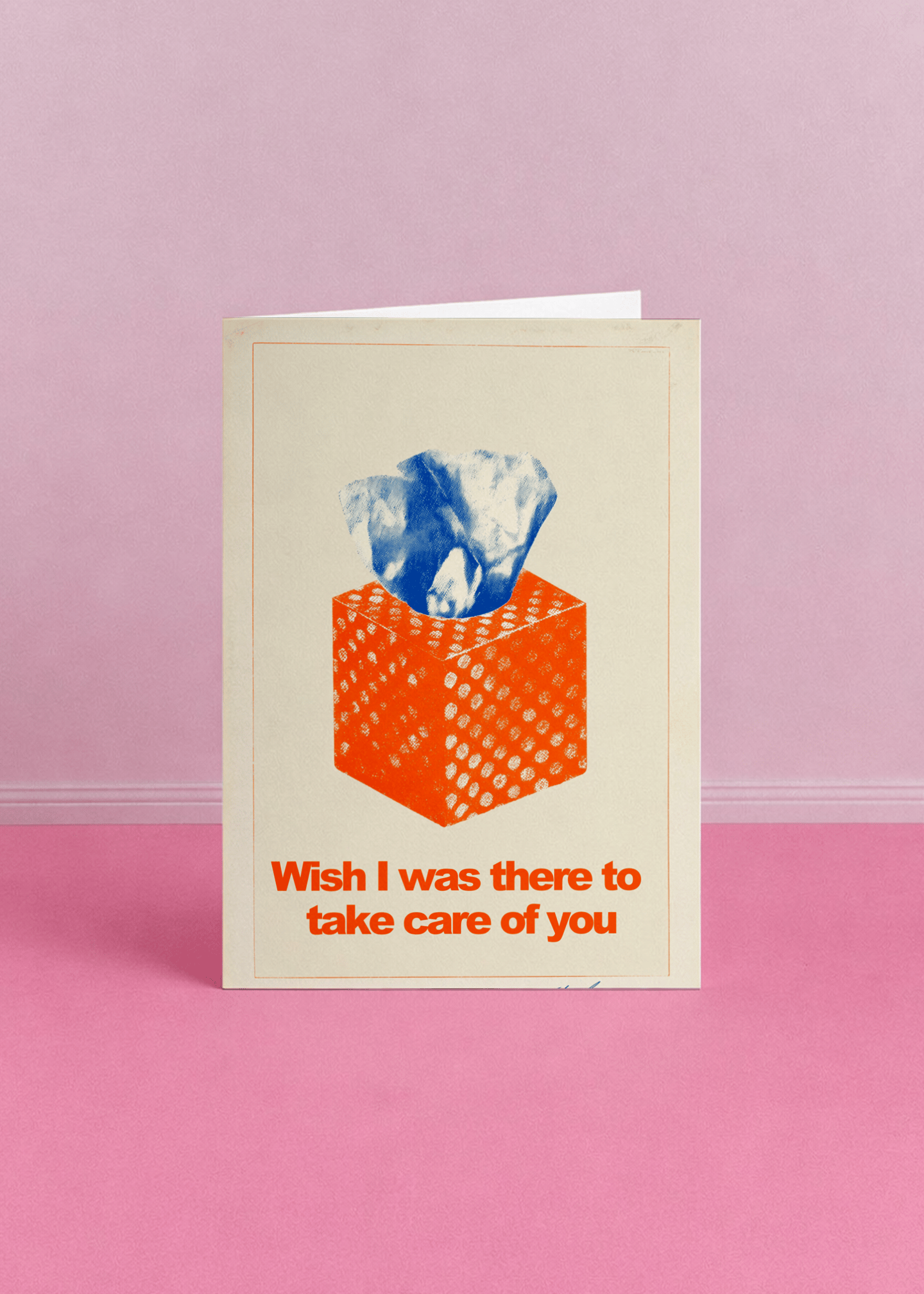 Miss You Comfort Card mockup 5