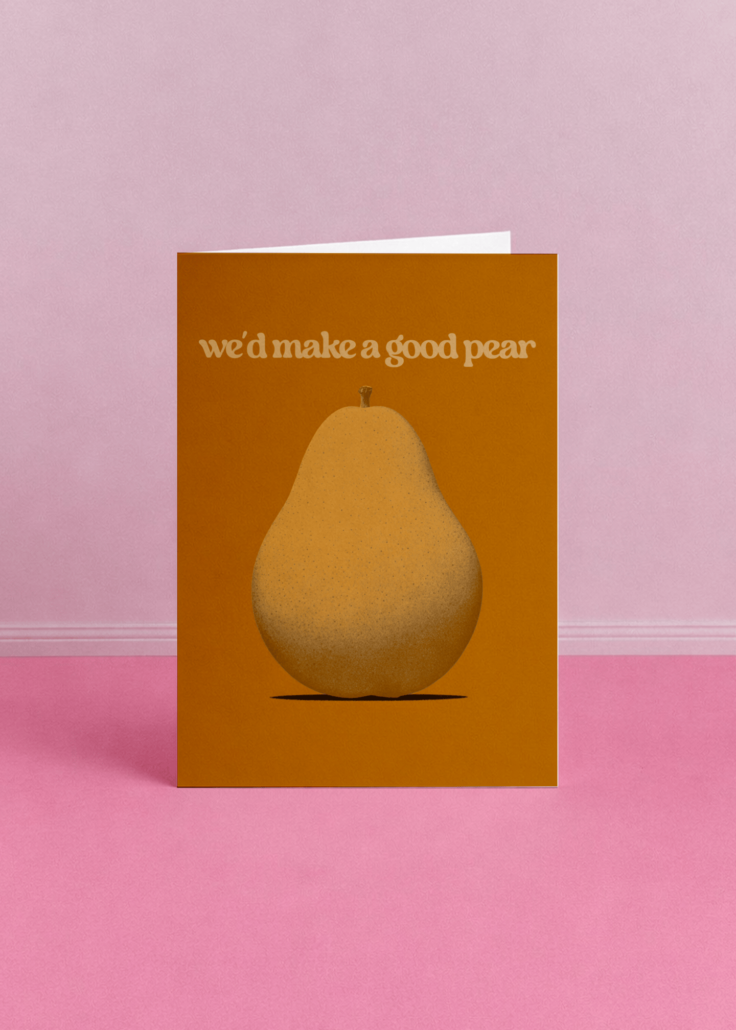 Perfect Pairing Pun Card mockup 5