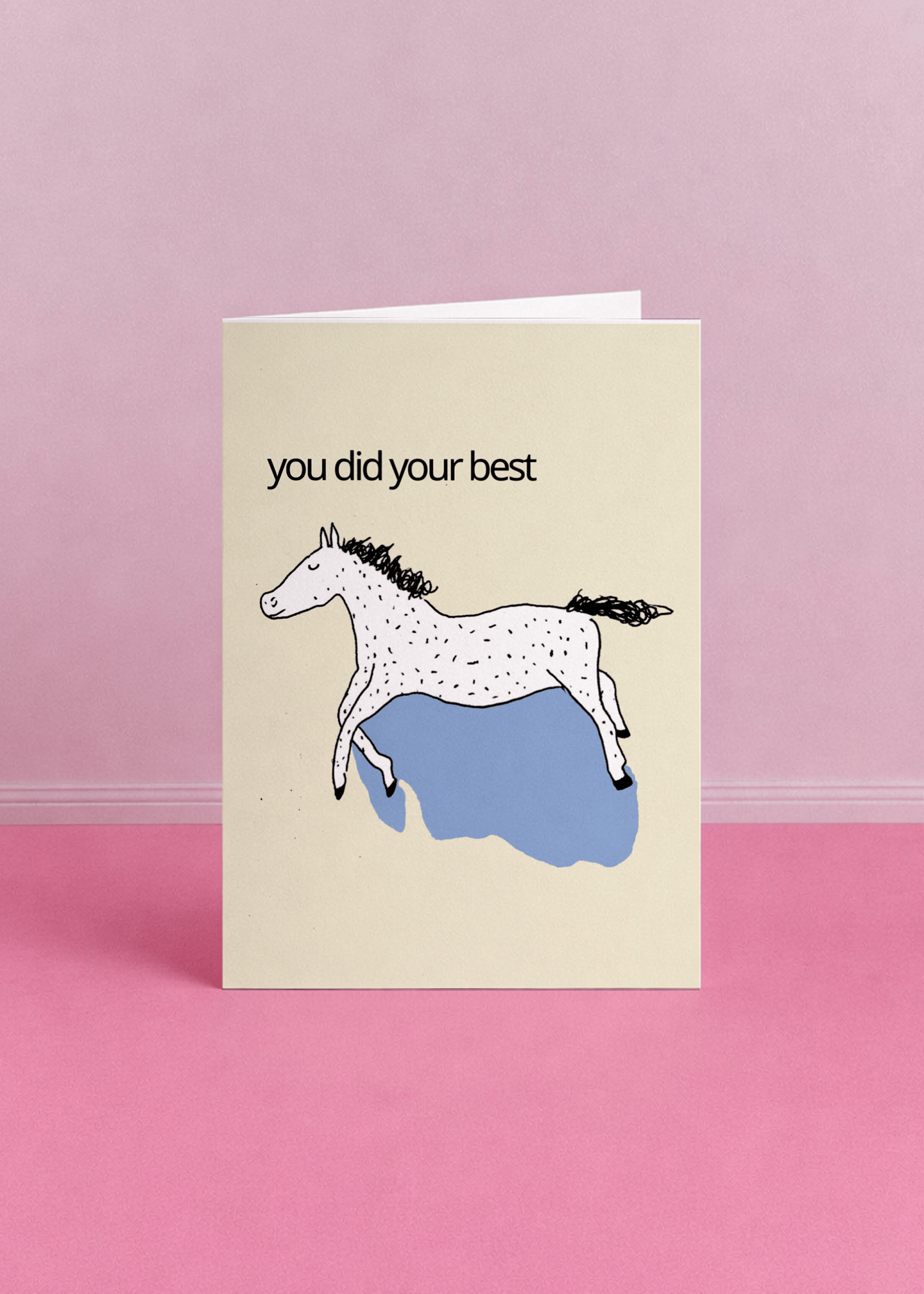 You Did Your Best Card mockup 5