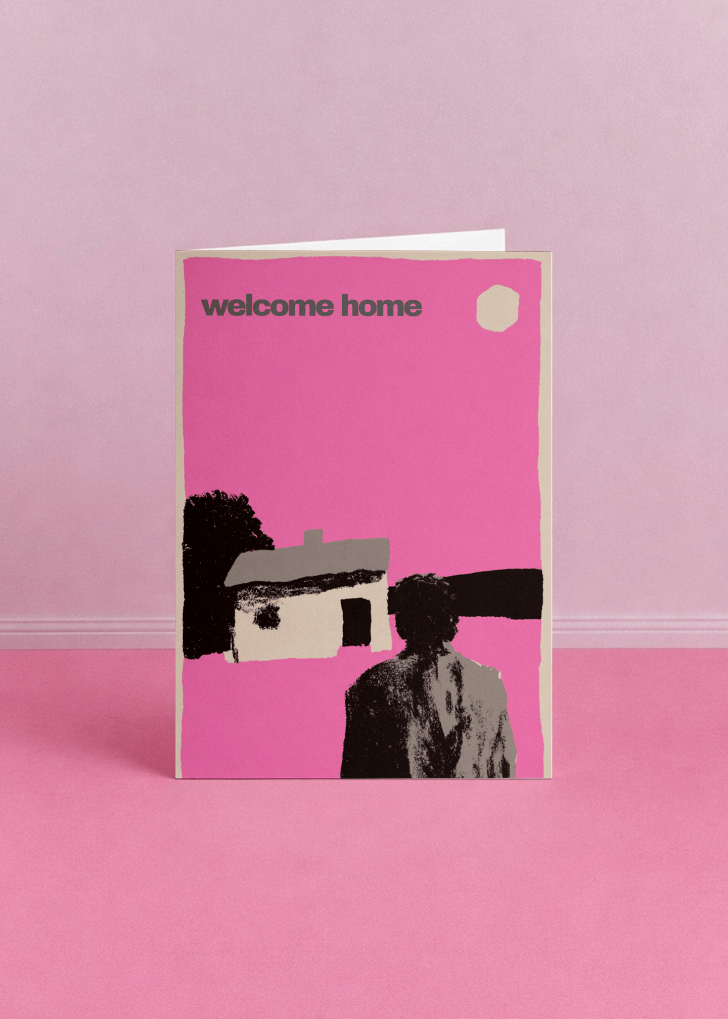 Welcome Home Greeting Card mockup 5