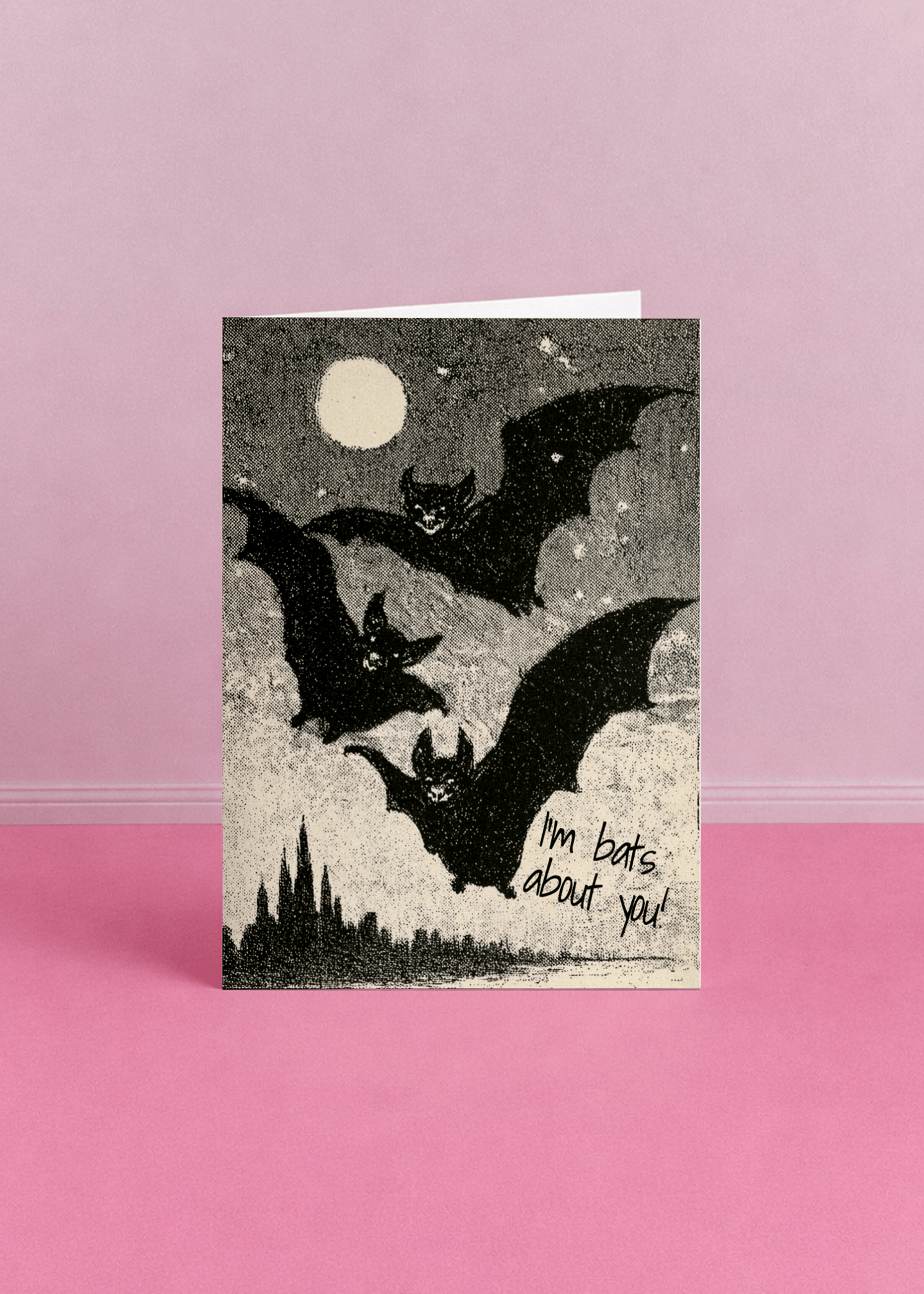 I'm Bats About You Card mockup 5