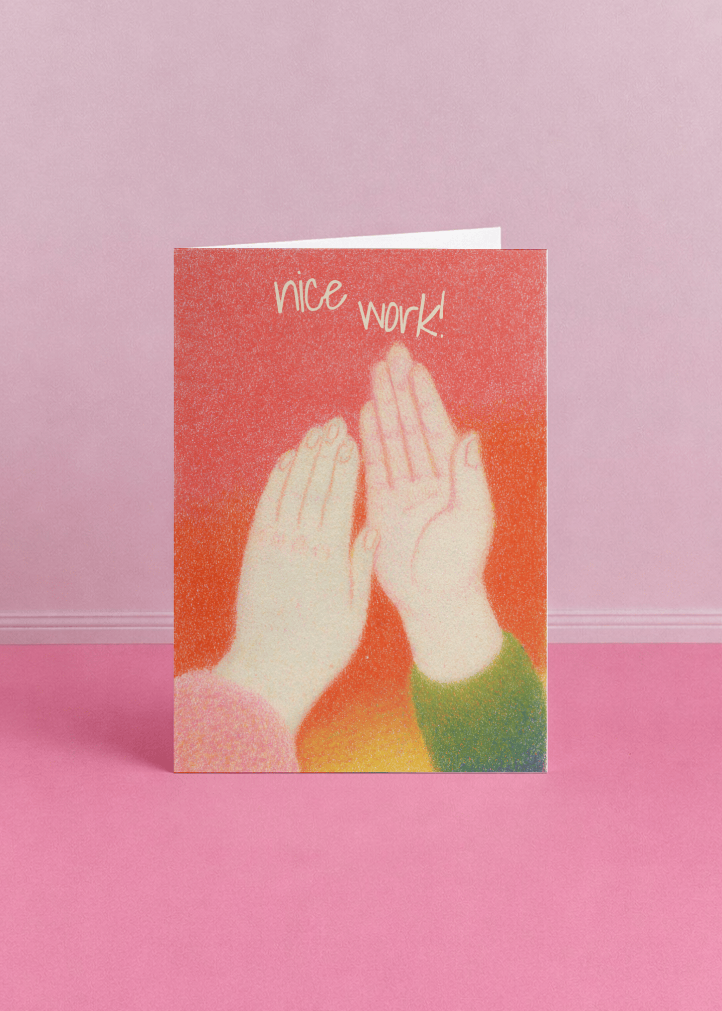High Five Celebration Card mockup 5