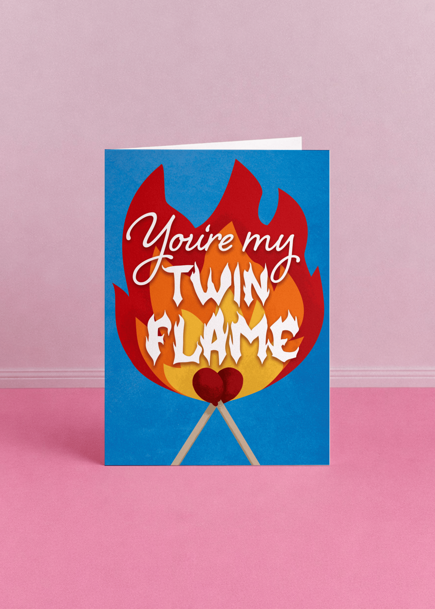 You’re My Twin Flame Card mockup 5