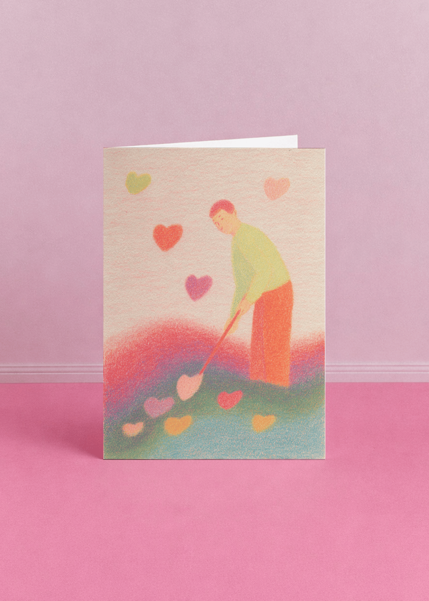 Gathering Hearts Love Card mockup 5
