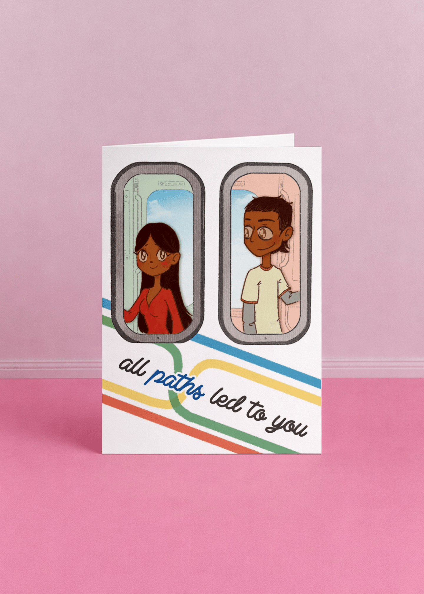 All Paths Led to You Card mockup 4