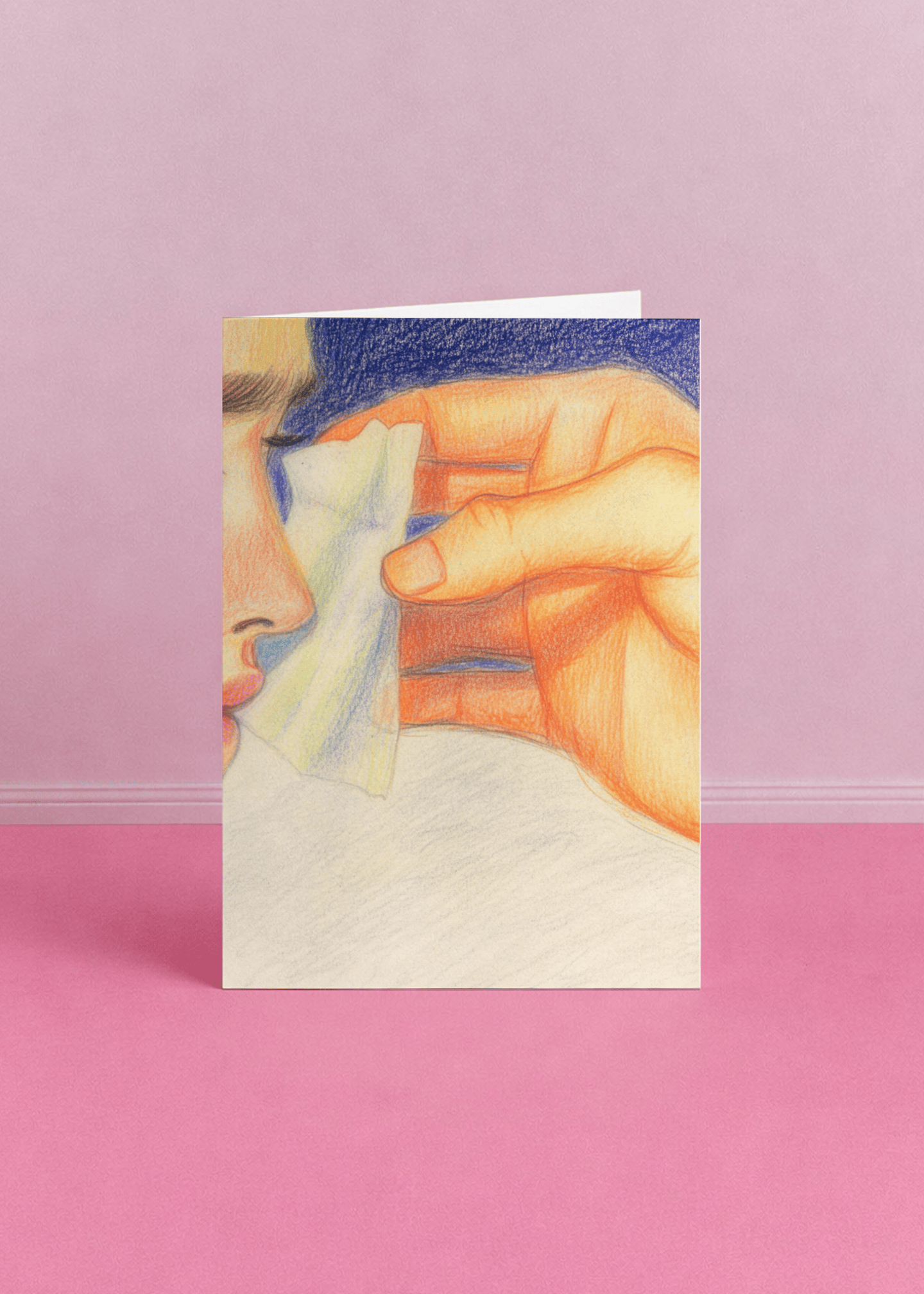 Tender Tissue Gesture Card mockup 4