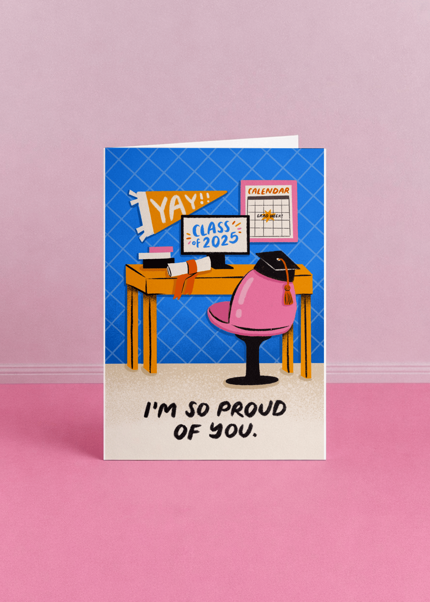 Proud of You Class of 2025 Card mockup 5