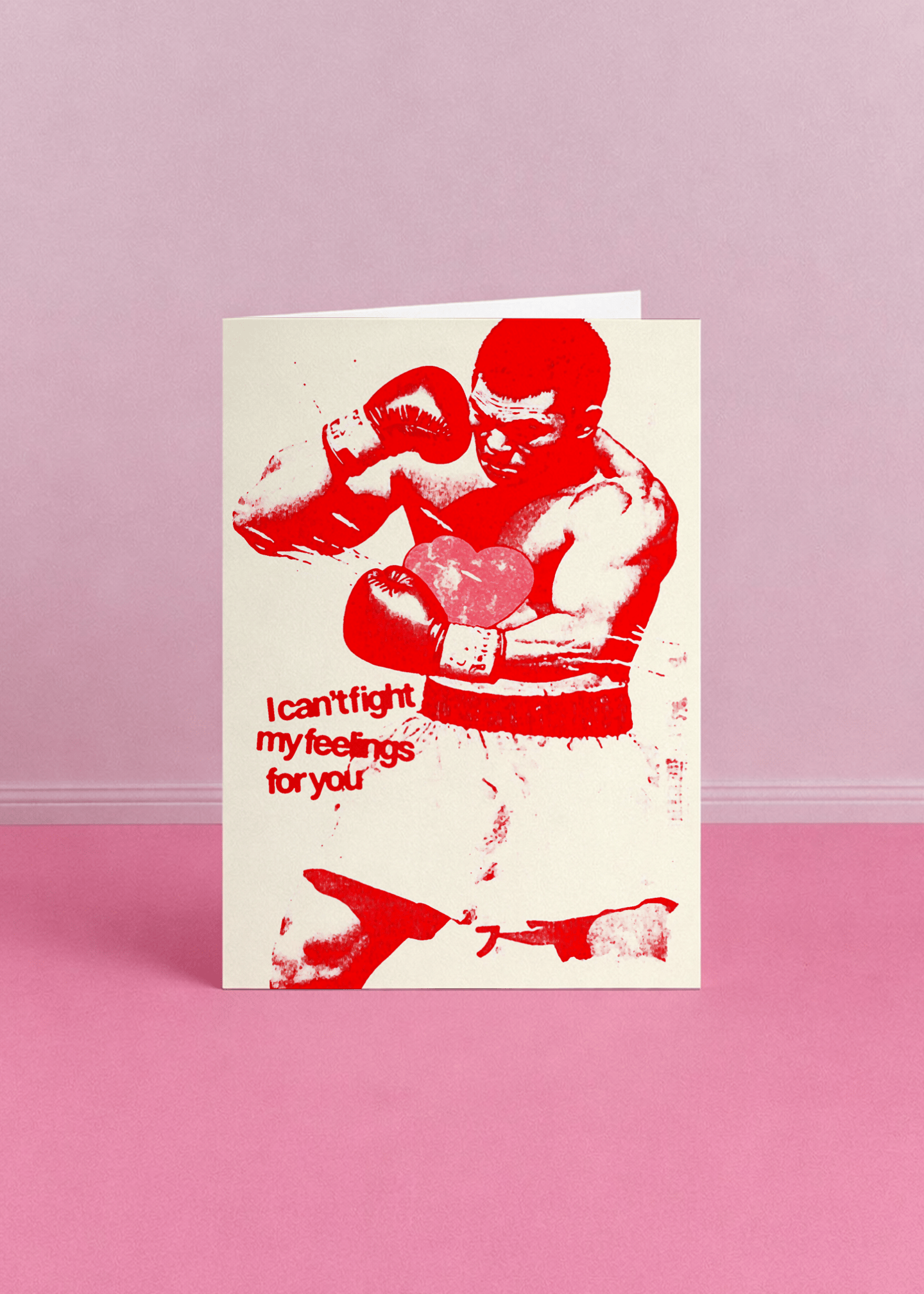 Can't Fight My Feelings Card mockup 4