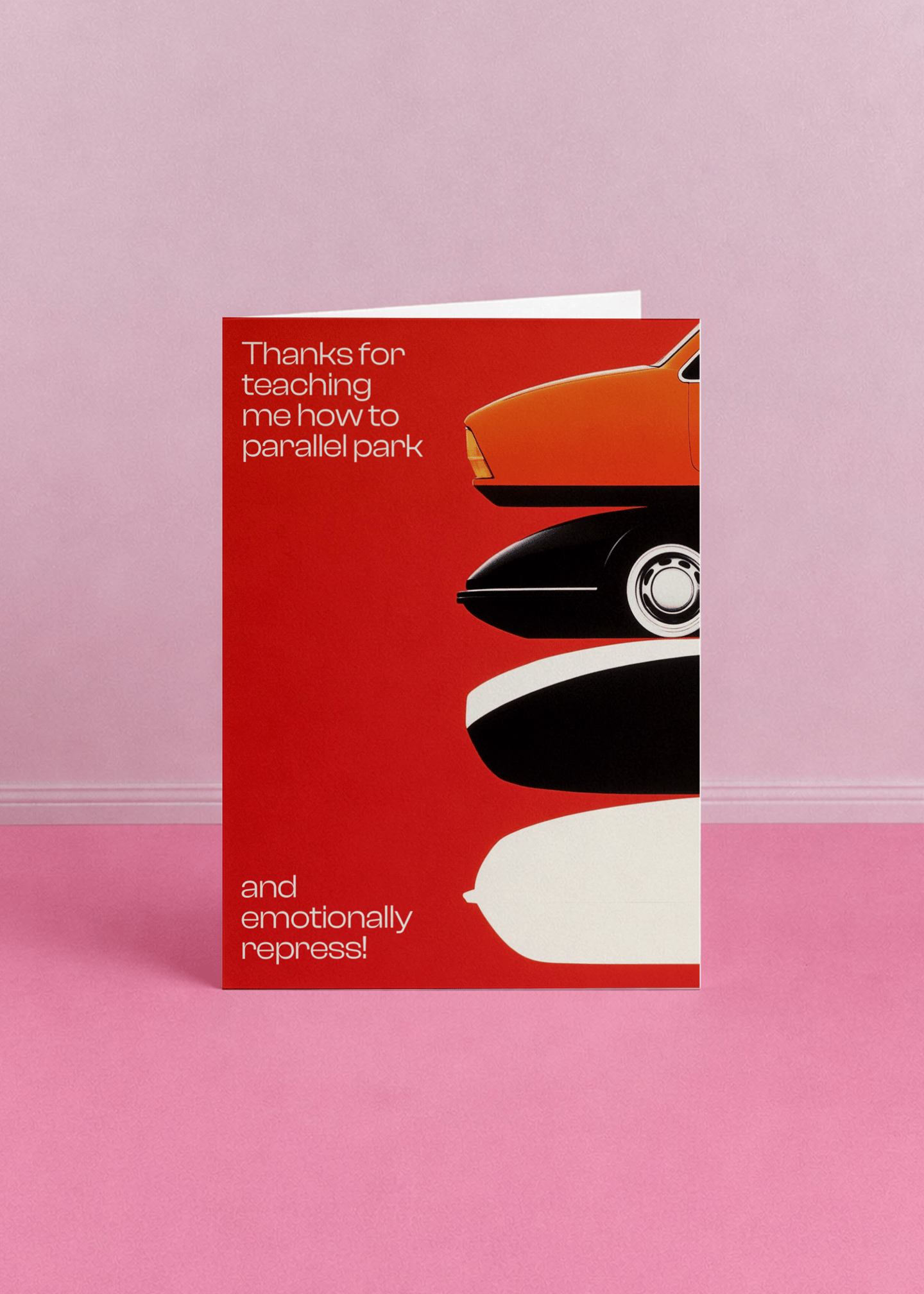 Parallel Parking and Emotional Repression Card mockup 4