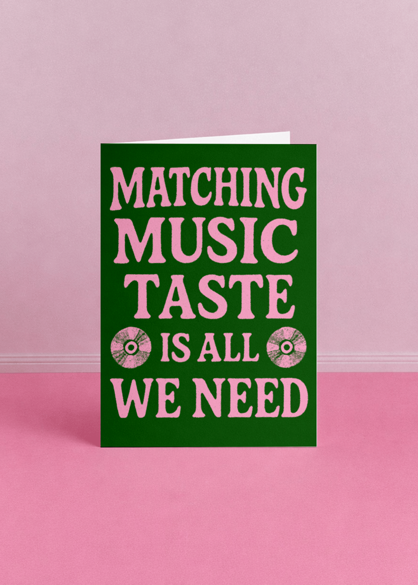 Matching Music Taste Card mockup 4