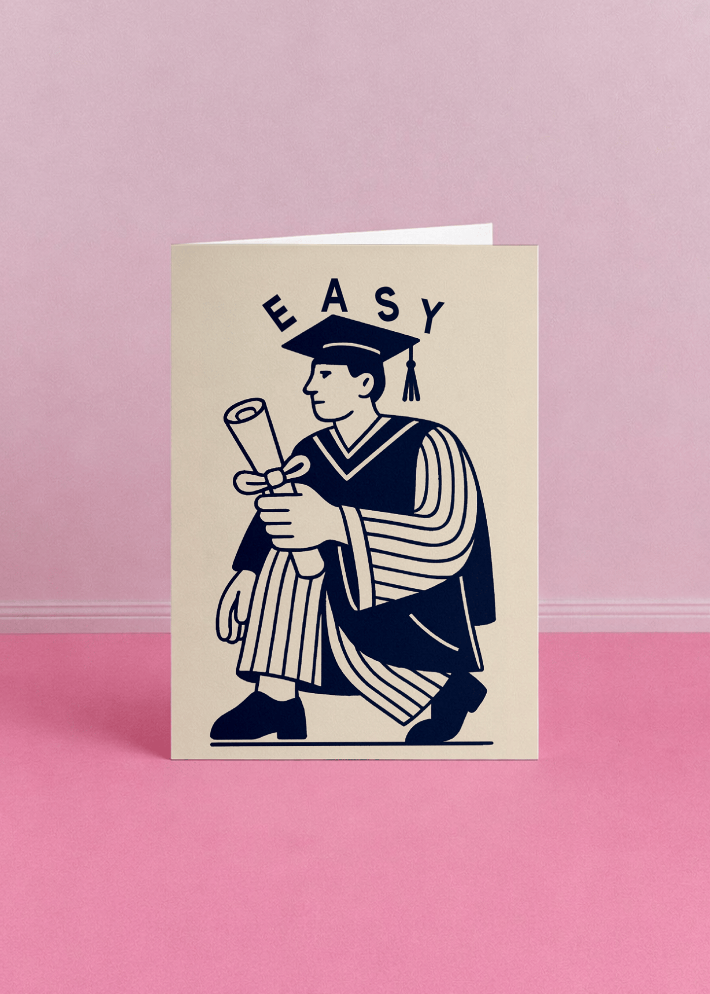 Easy Grad Victory Pose Card mockup 5