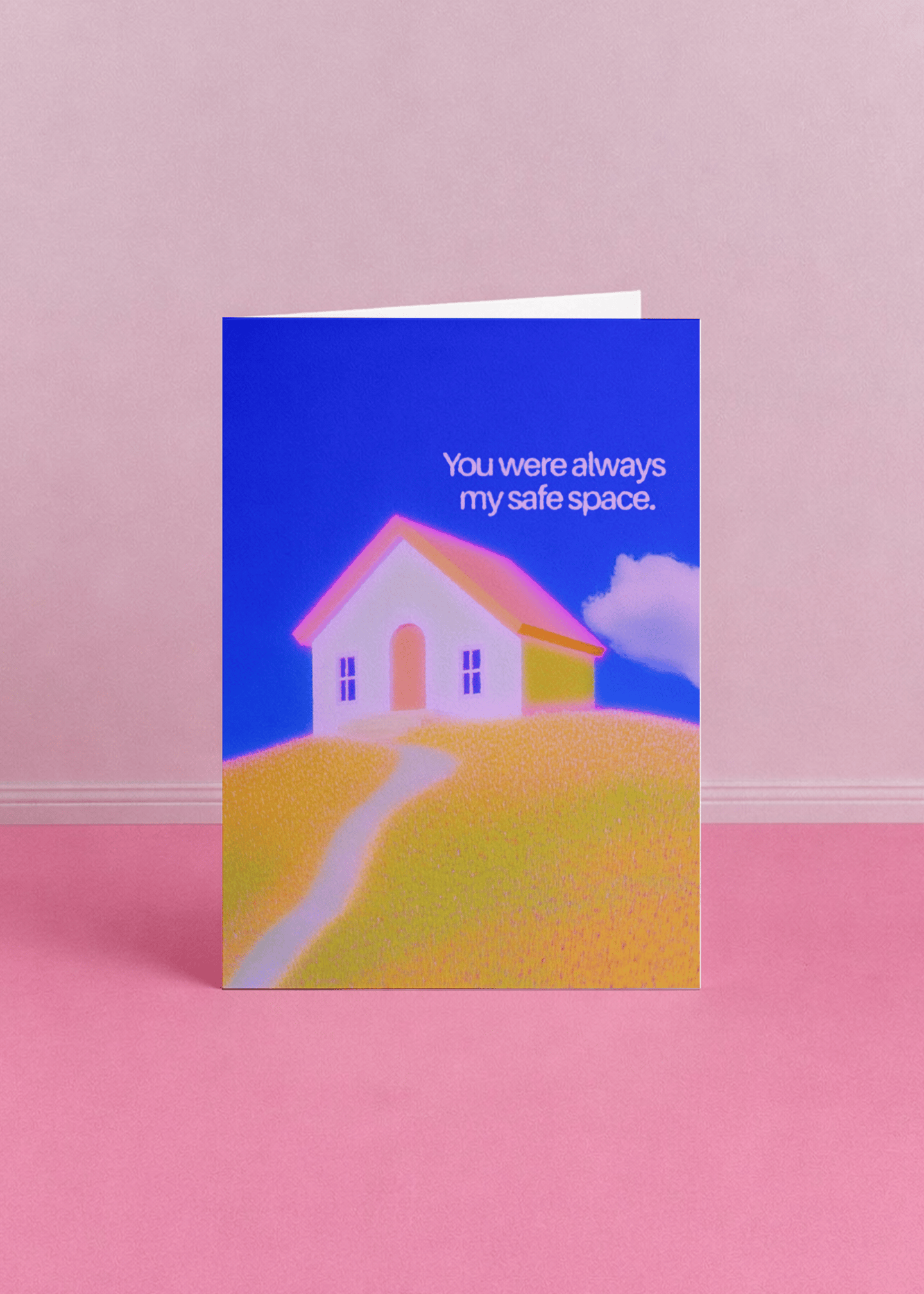 Safe Space House Card mockup 5