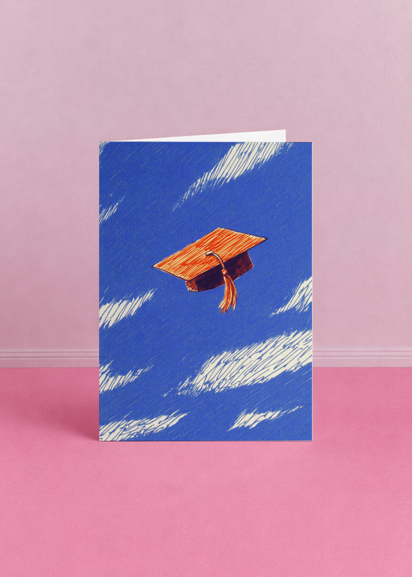 Tossed to the Wind Graduation Card mockup 5