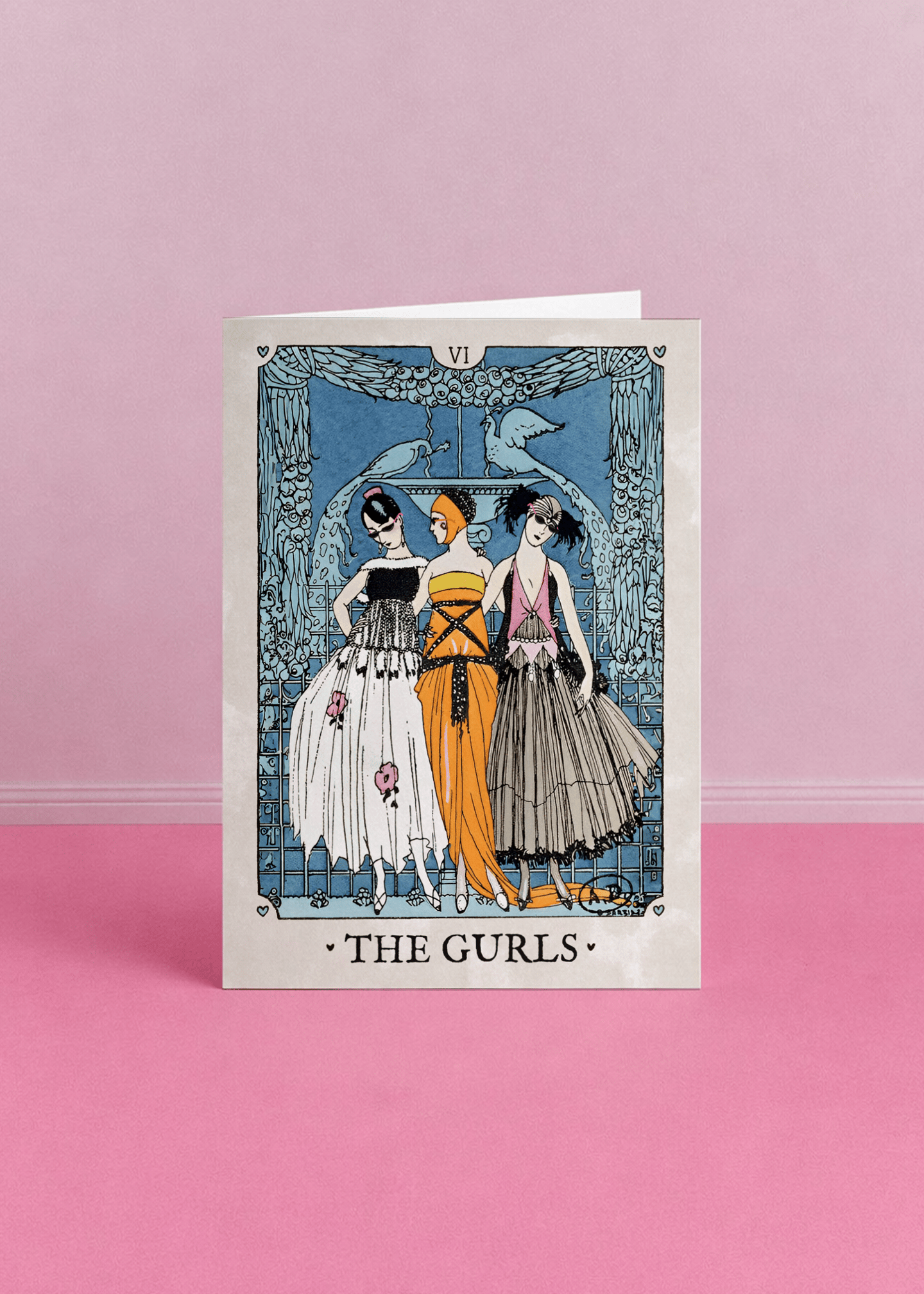 The Gurls Tarot Card mockup 5