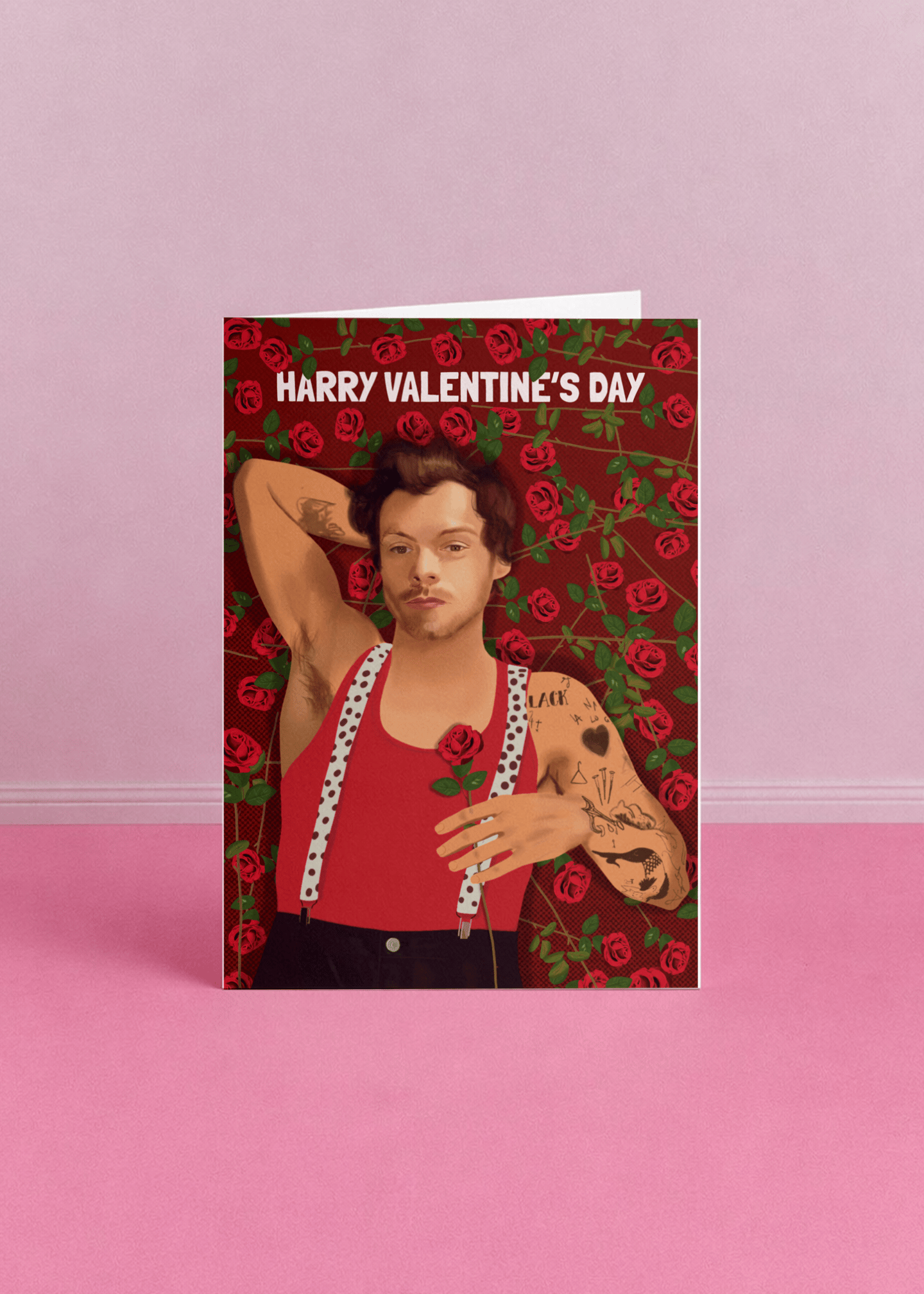 Harry Valentine's Day Card mockup 5