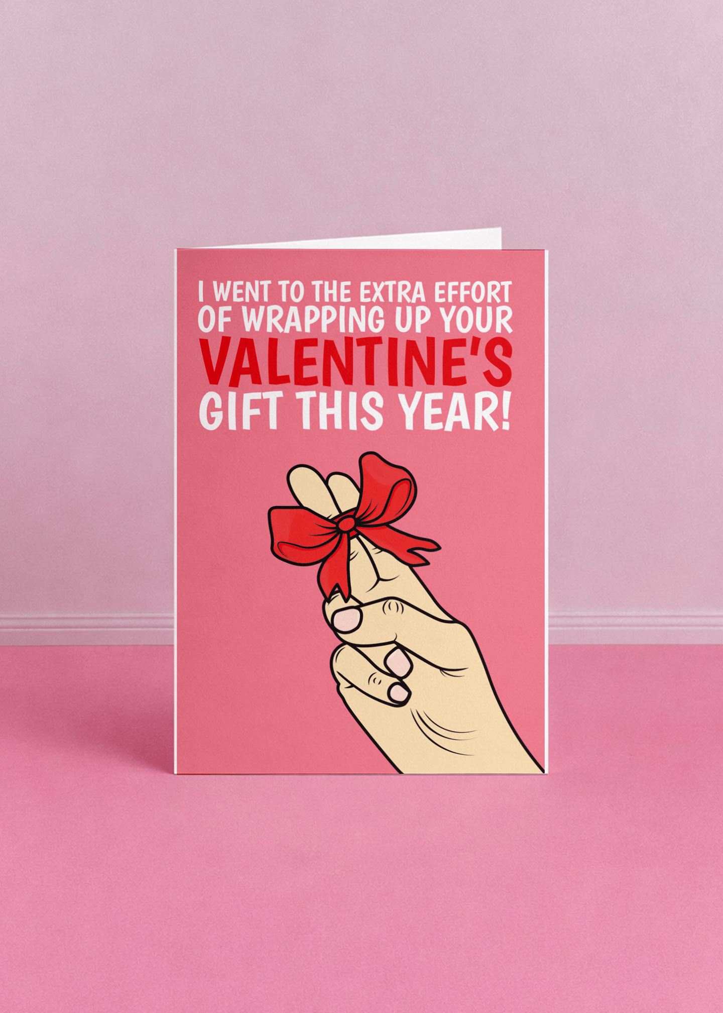 Wrapped Up Valentine's Gift mockup 4