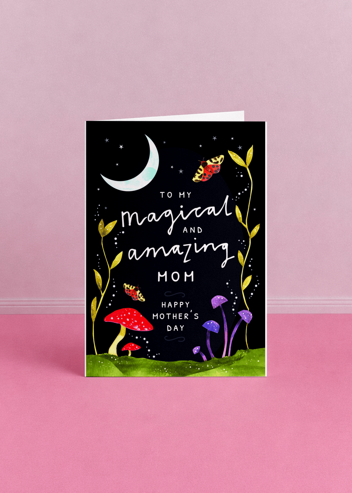 Magical and Amazing Mom Card mockup 5