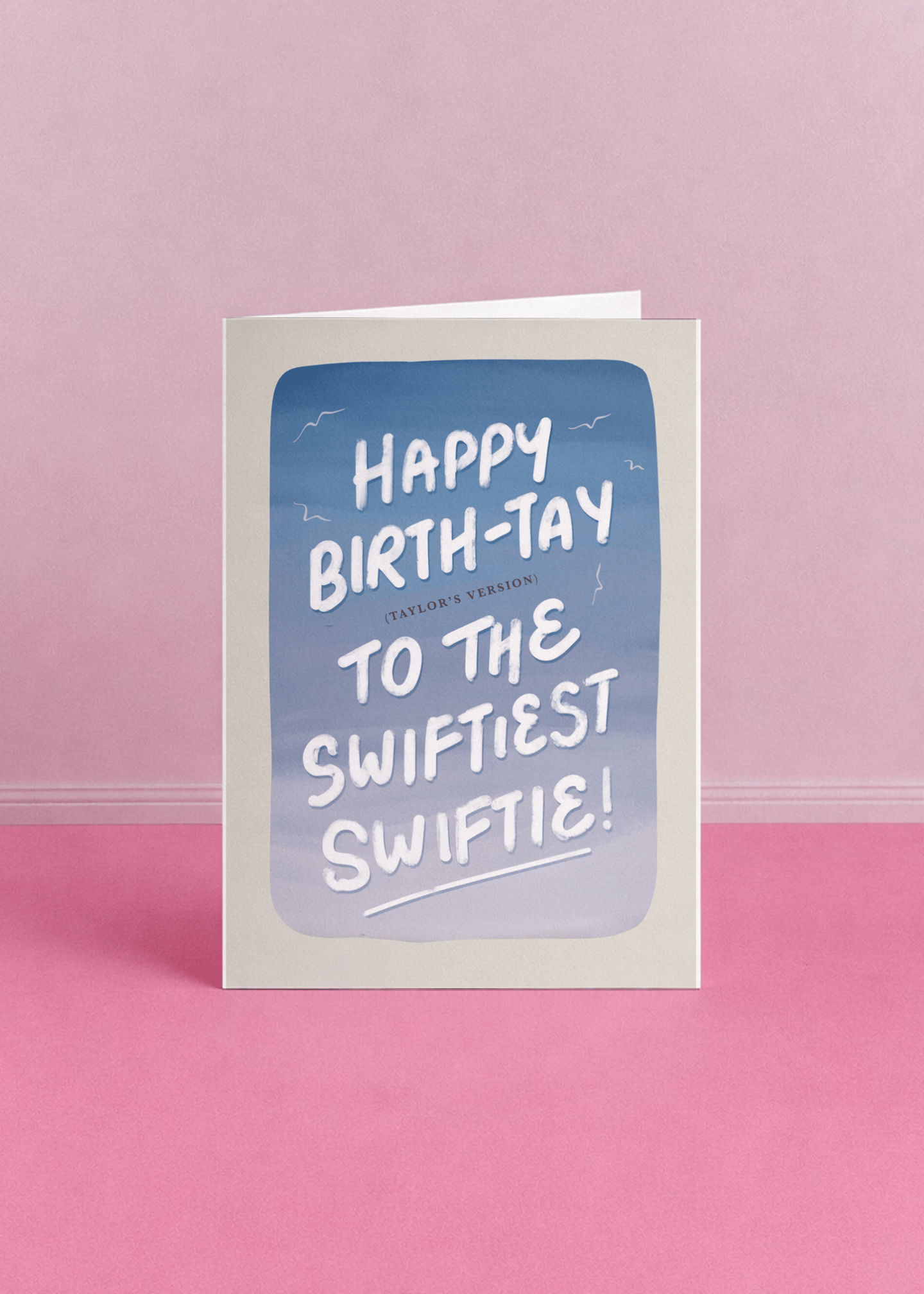 Swiftie Birthday Card mockup 5