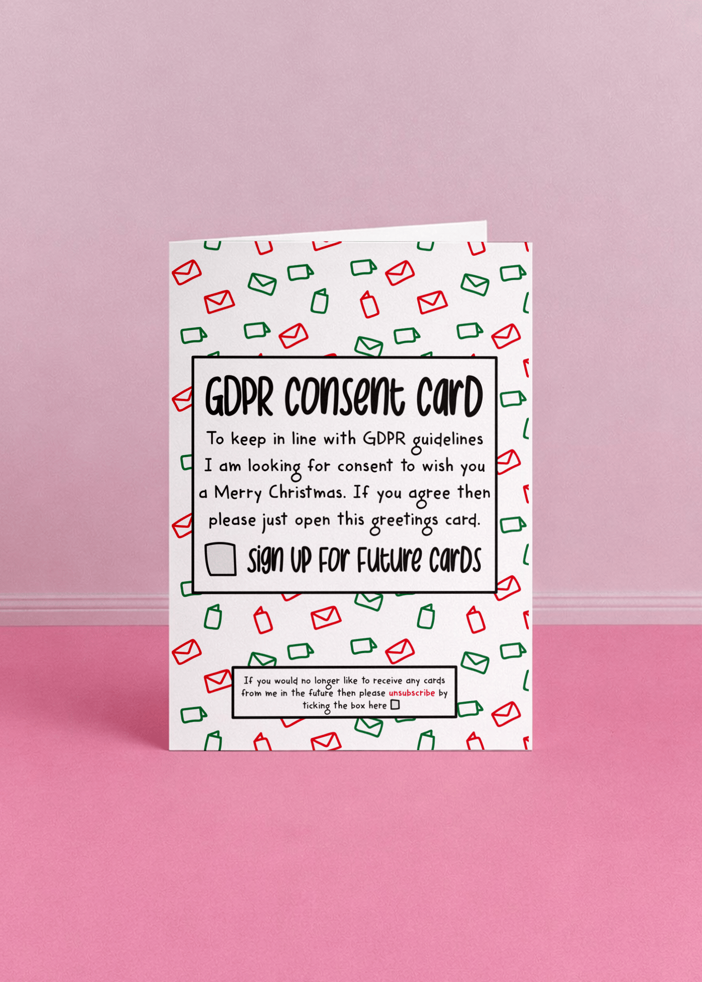 GDPR Consent Christmas mockup 5