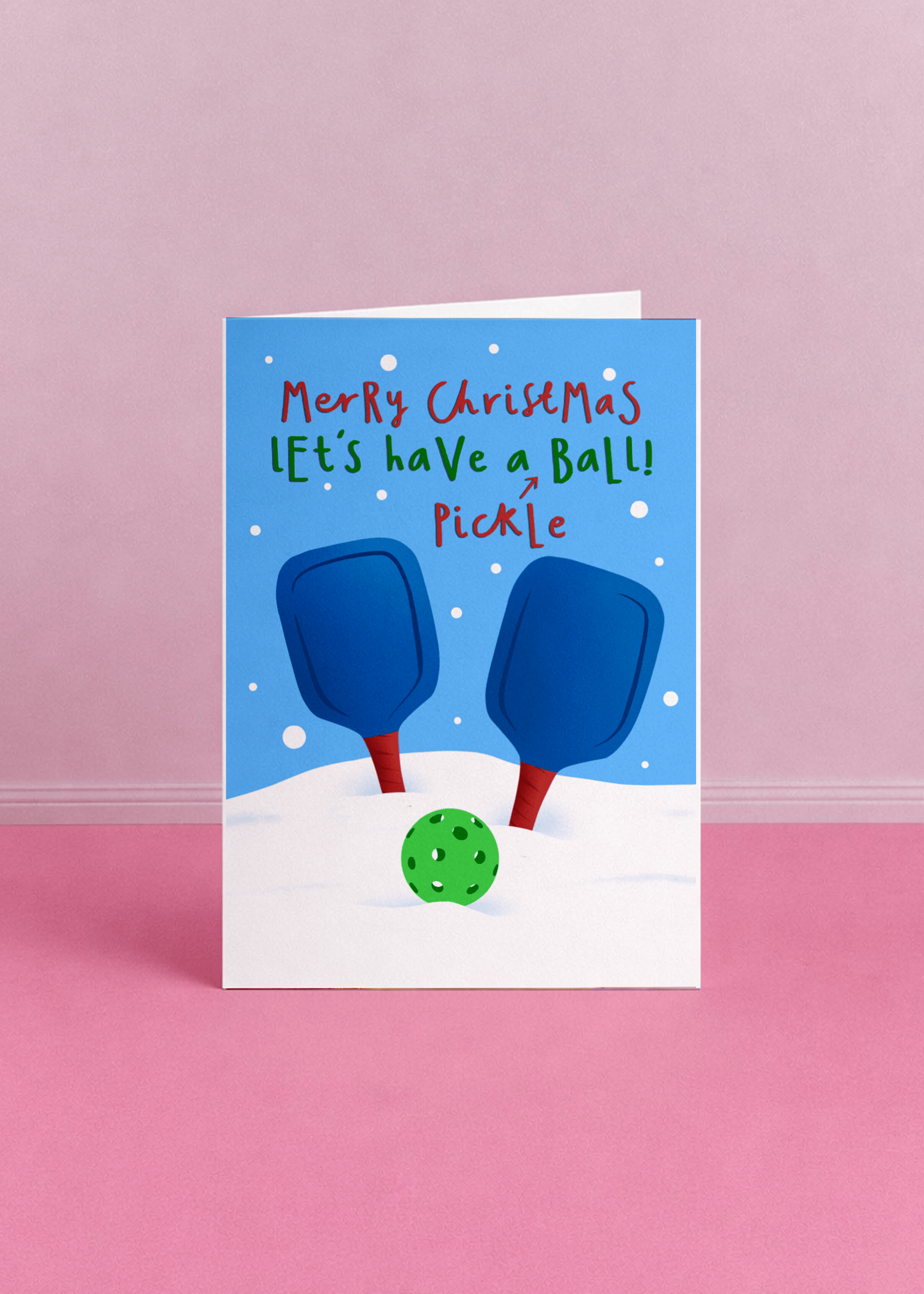 Pickleball Christmas mockup 5