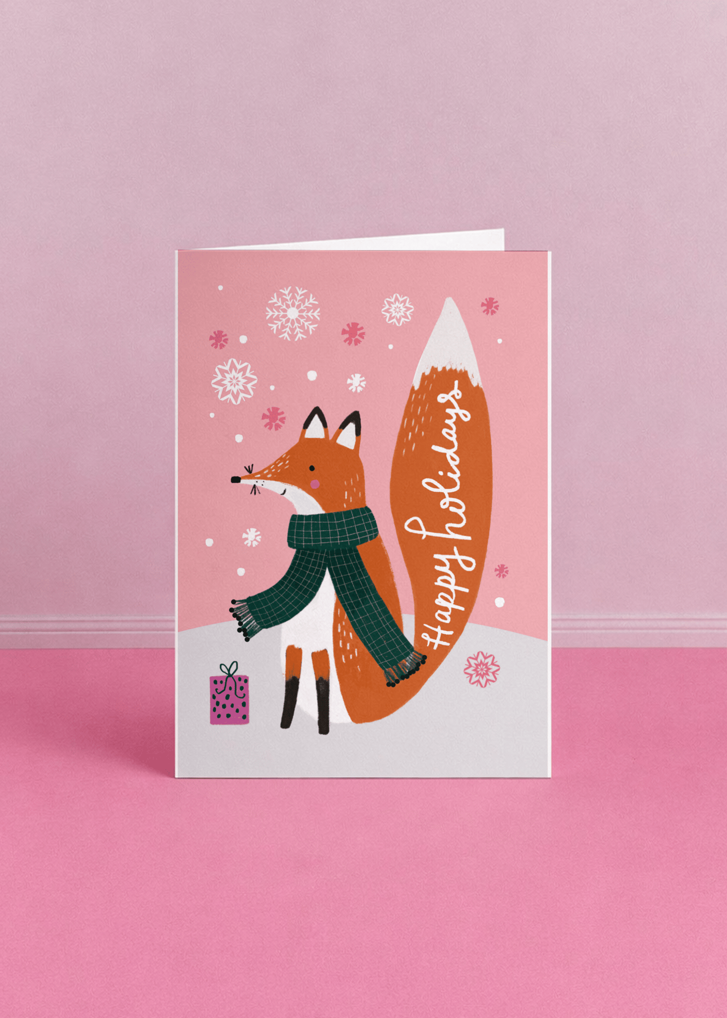 Festive Fox Holiday mockup 5