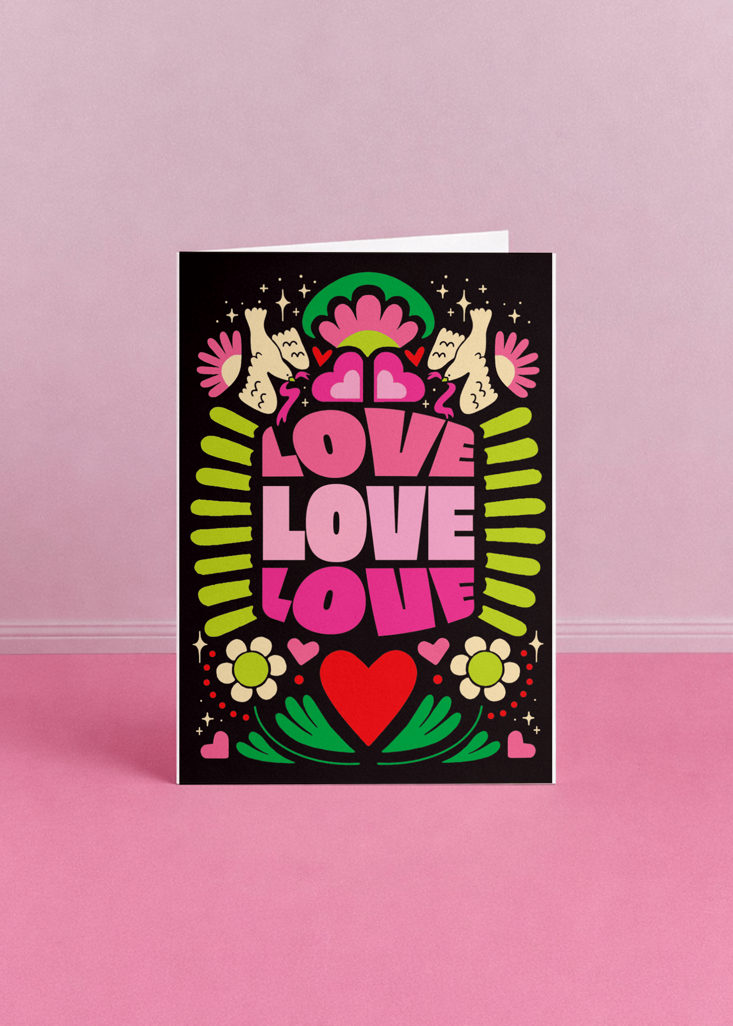 Love Love Love Vibrant Valentine's Day mockup 5