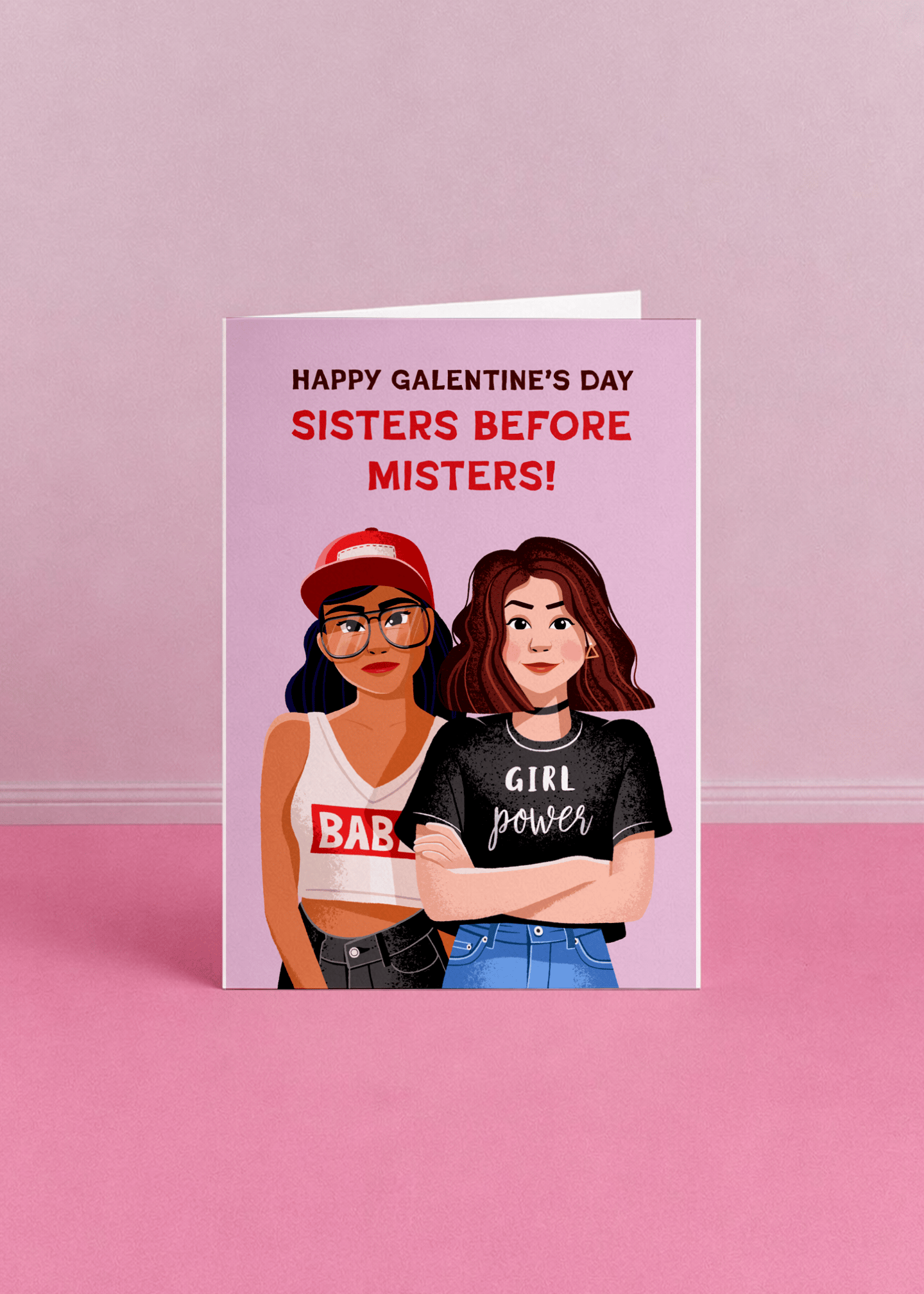 Sisters Before Misters Galentine's Day mockup 5