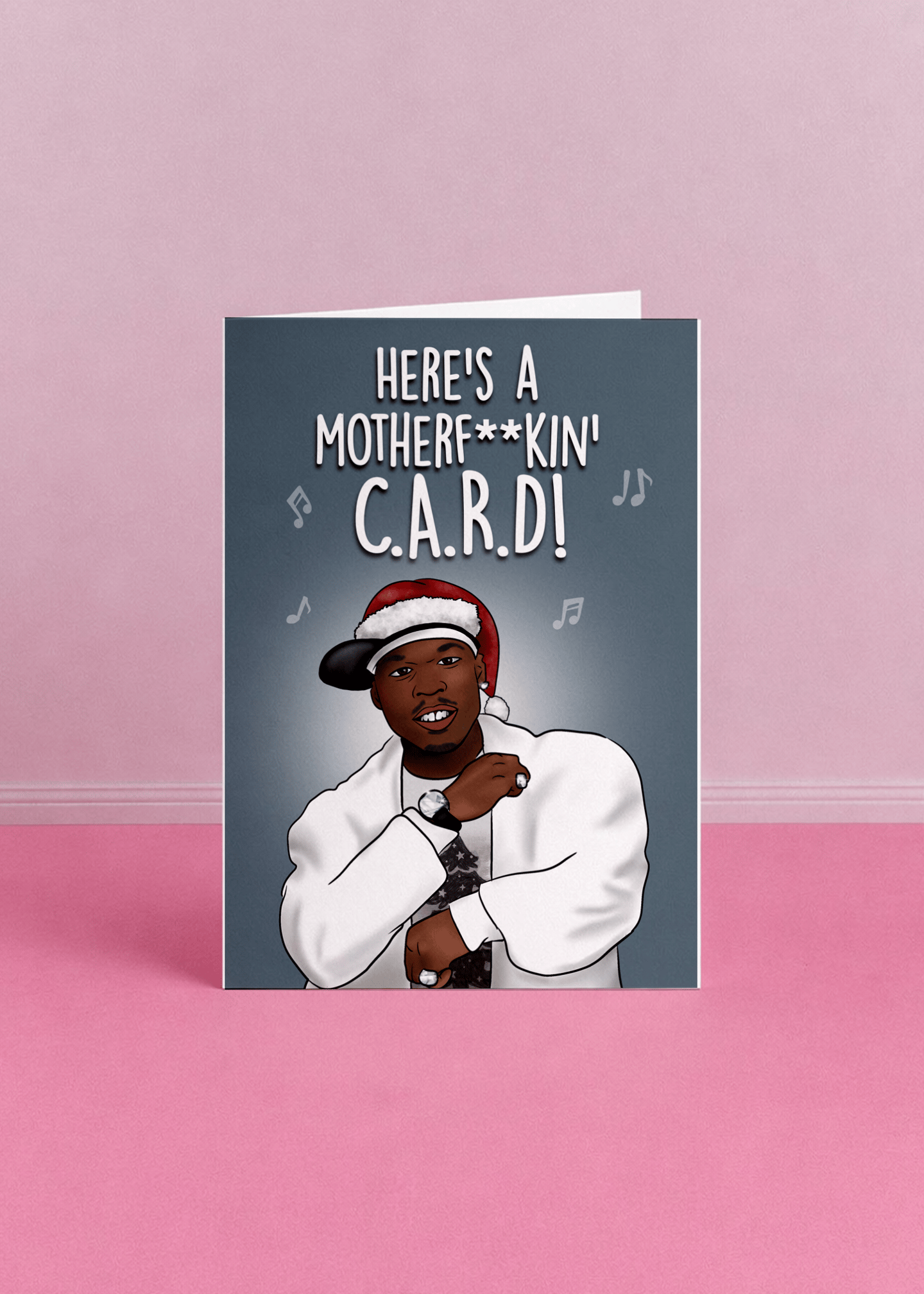 C.A.R.D. Holiday Gangsta Greetings mockup 5