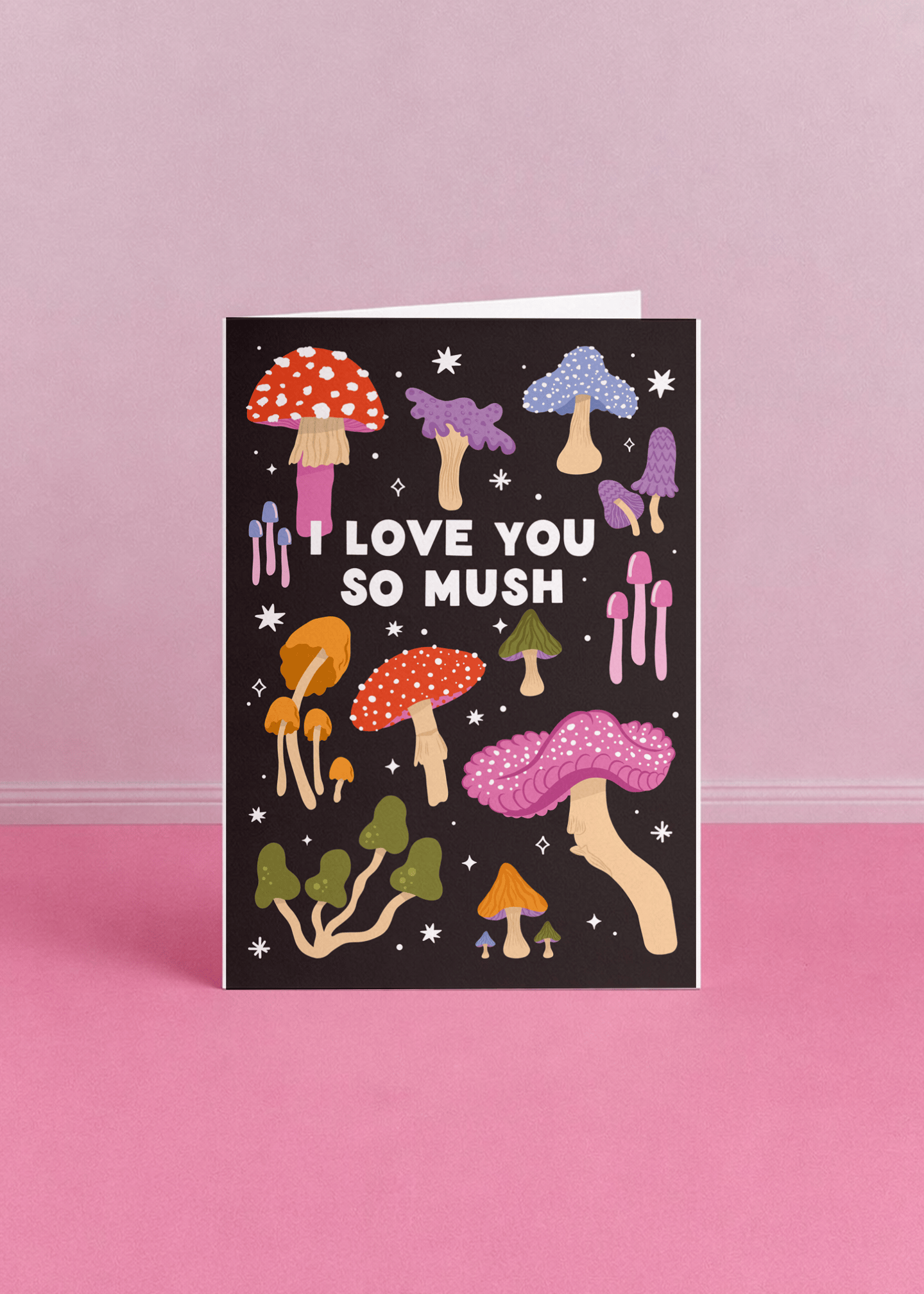 I Love You So Mush Card mockup 5