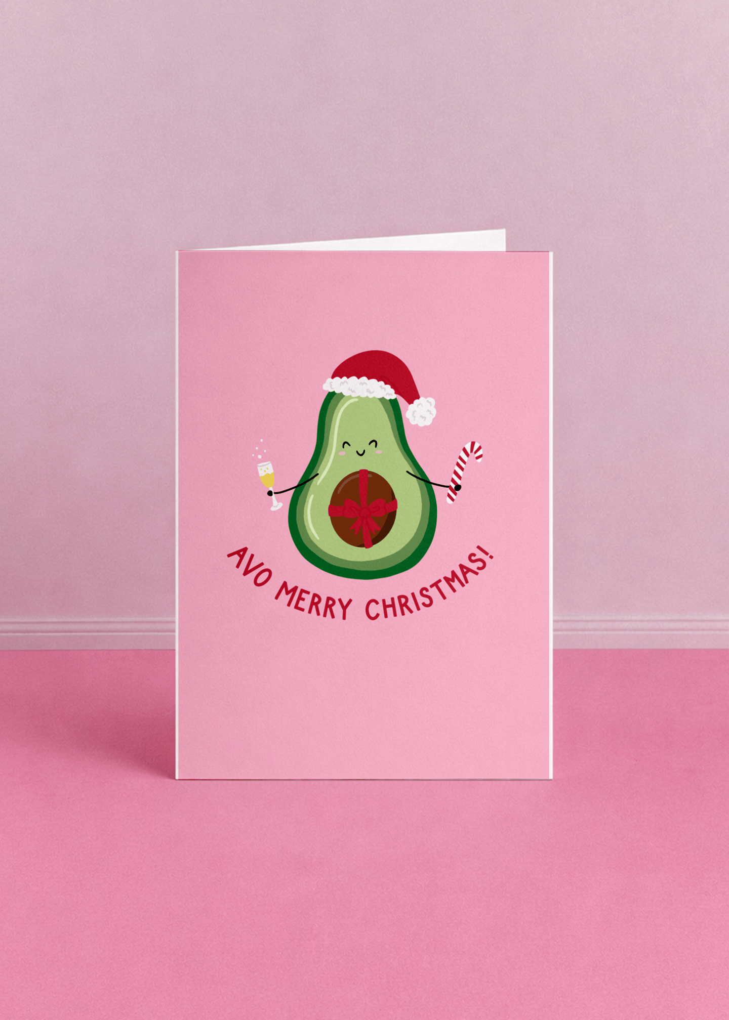Avocado Christmas Joy mockup 5