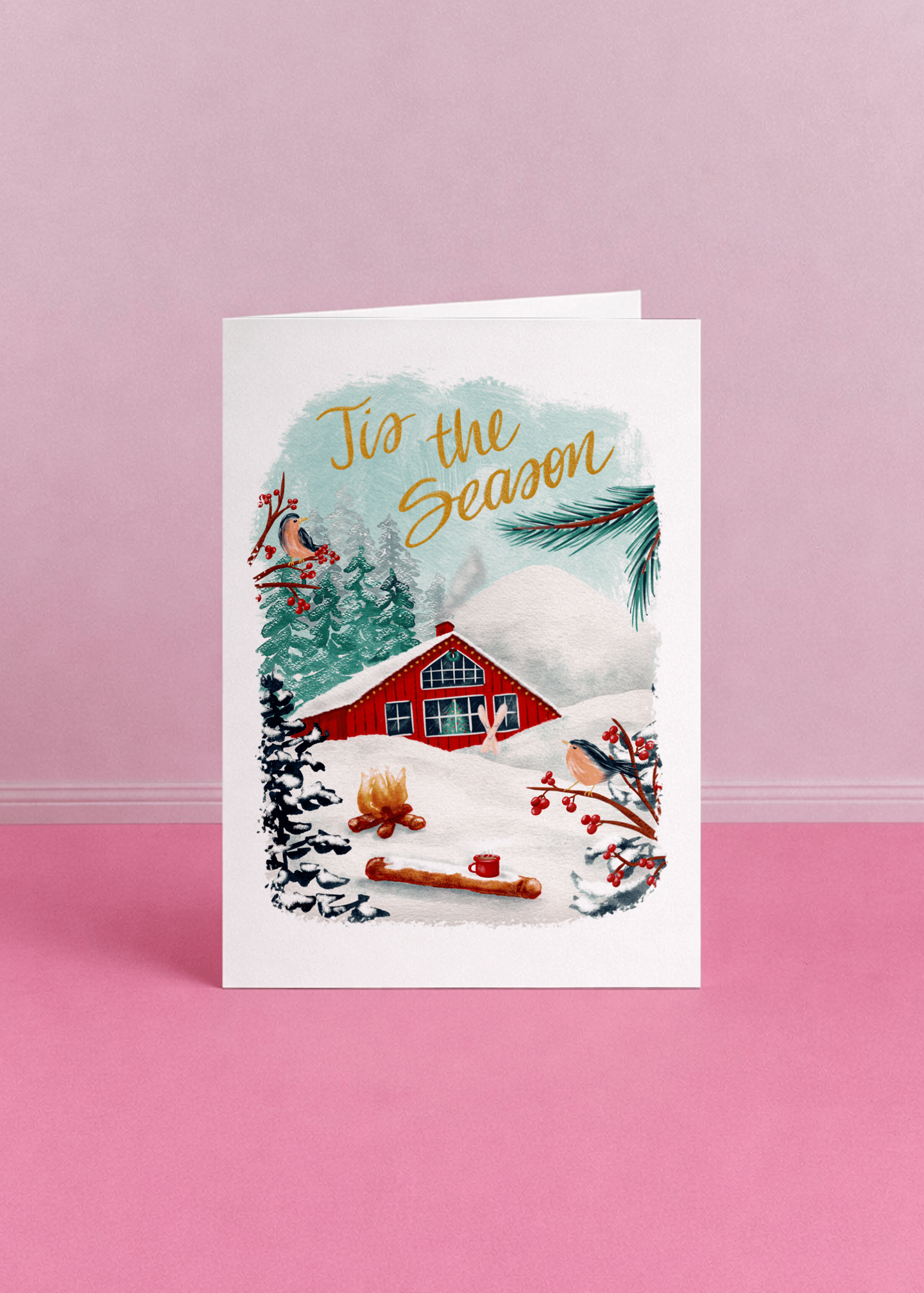 Tis the Season Cabin mockup 5